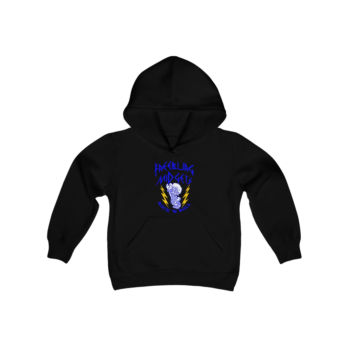 YOUTH - Freeburg Midgets Rock and Roll Youth Heavy Blend Hooded Sweatshirt