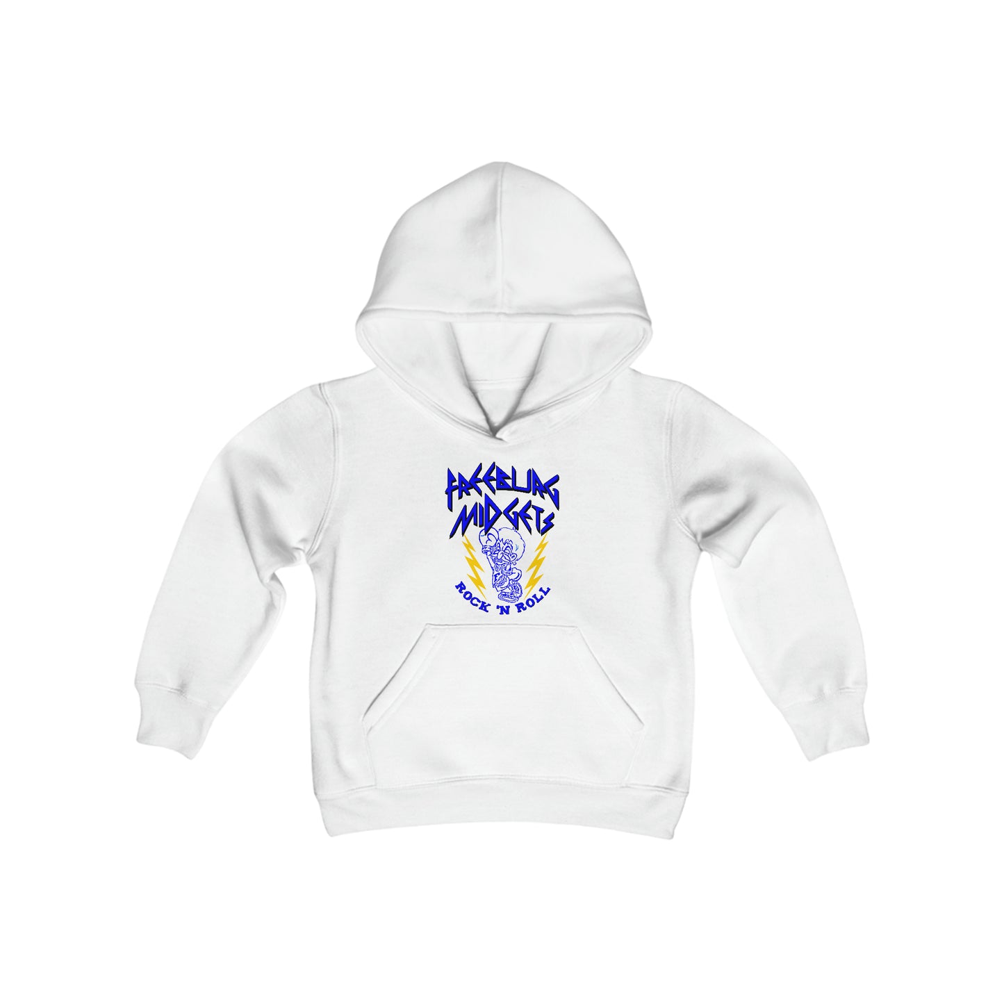 YOUTH - Freeburg Midgets Rock and Roll Youth Heavy Blend Hooded Sweatshirt