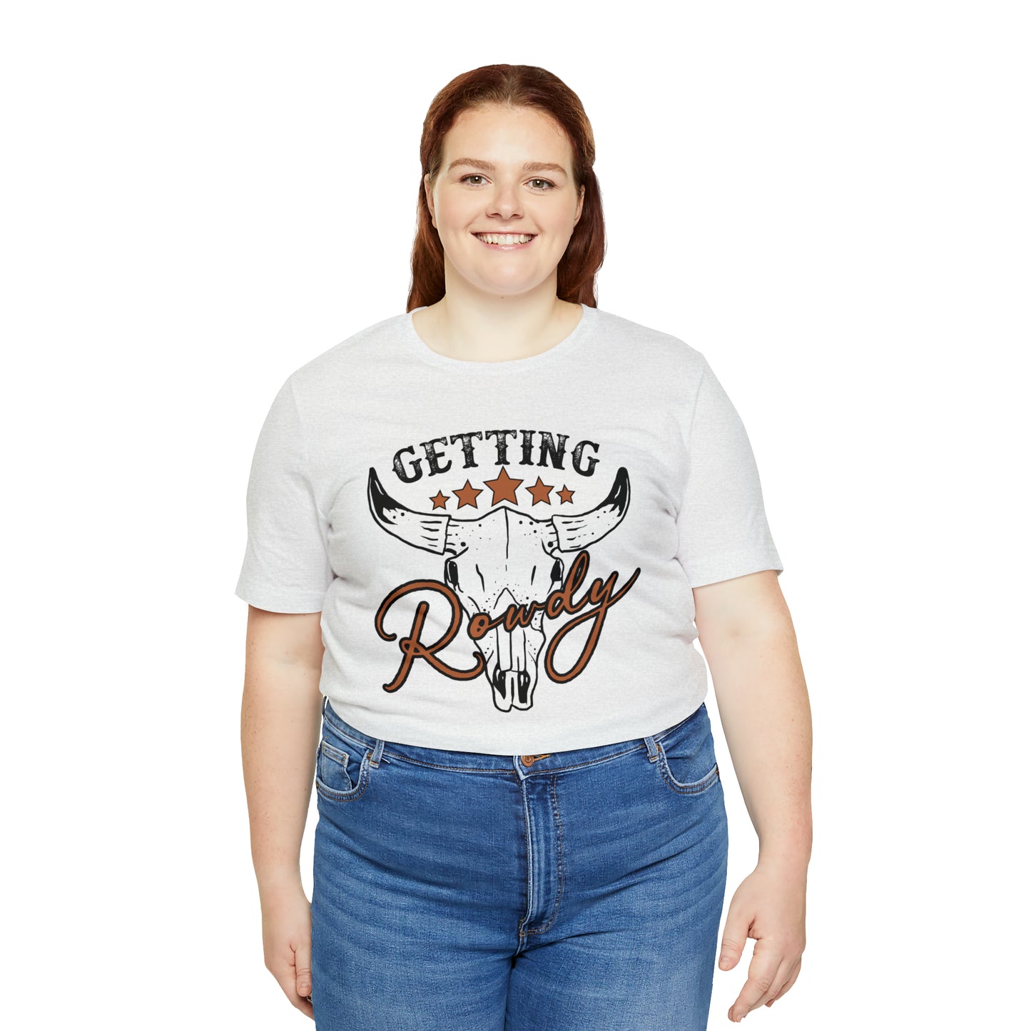 Vintage Getting Rowdy Party/ Bridesmaid/ Groomsman T-Shirt - Black Ink