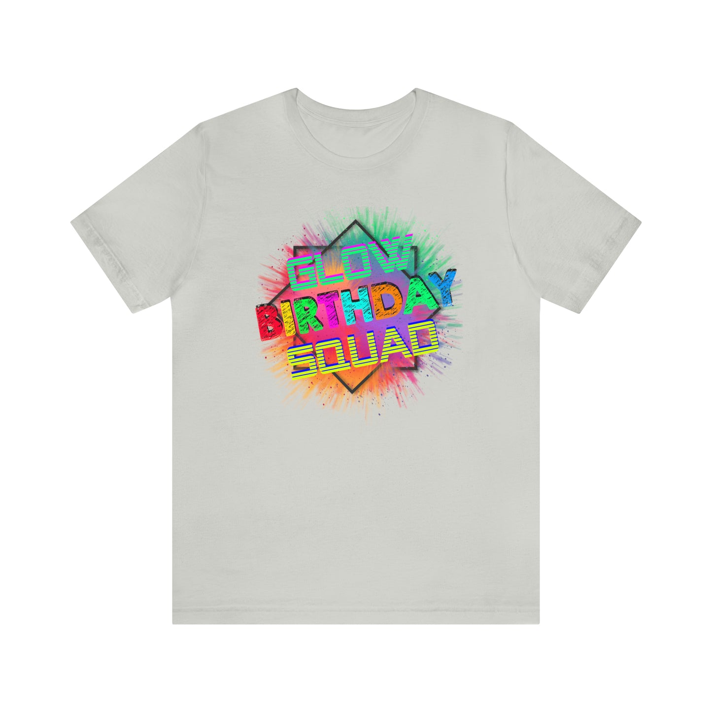 Glow Birthday Squad T-Shirt