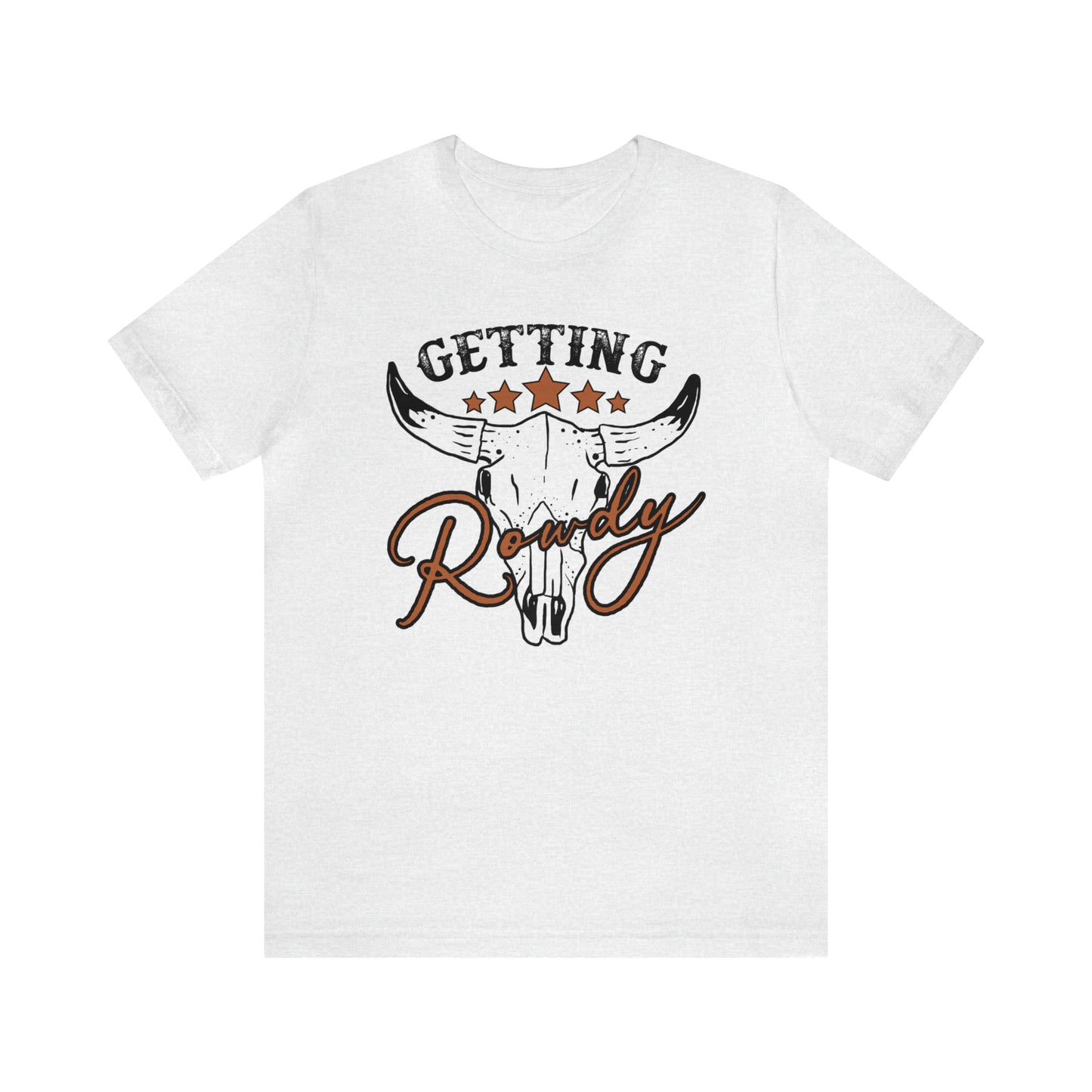 Vintage Getting Rowdy Party/ Bridesmaid/ Groomsman T-Shirt - Black Ink