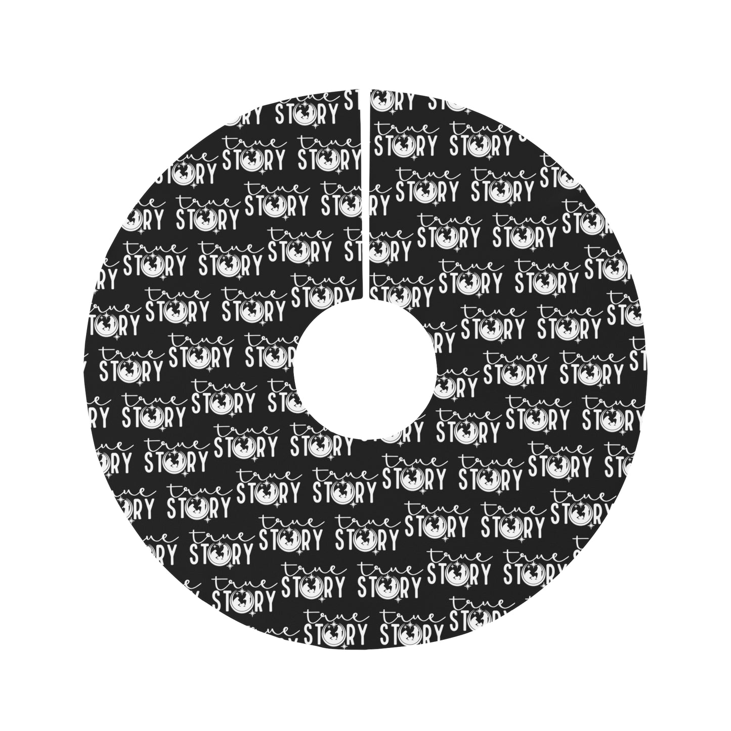 True Story Christian Round Tree Skirt