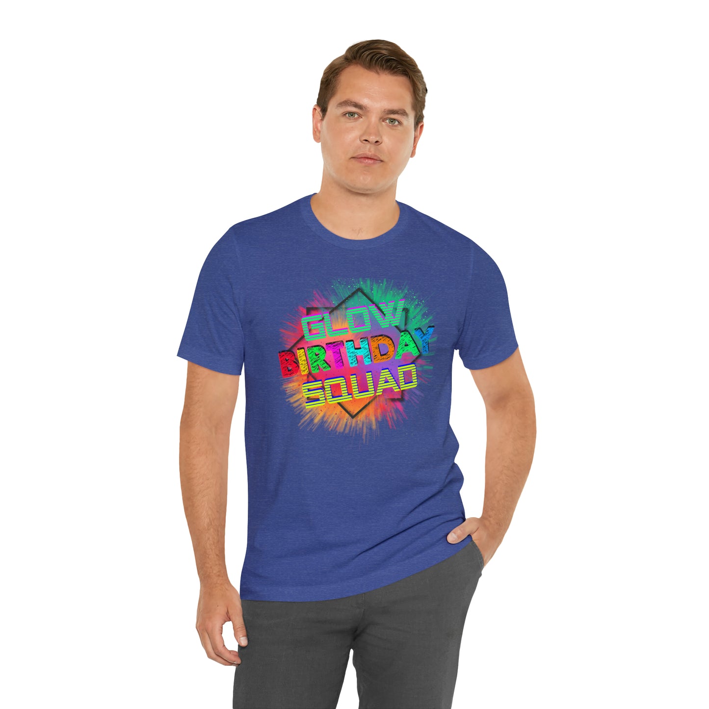 Glow Birthday Squad T-Shirt