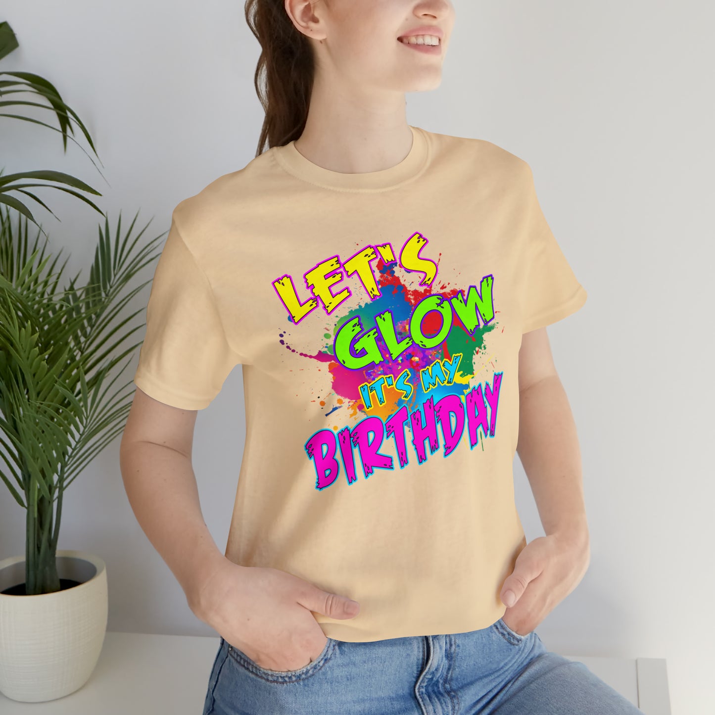 Let's Glow It's My Birthday T-Shirt