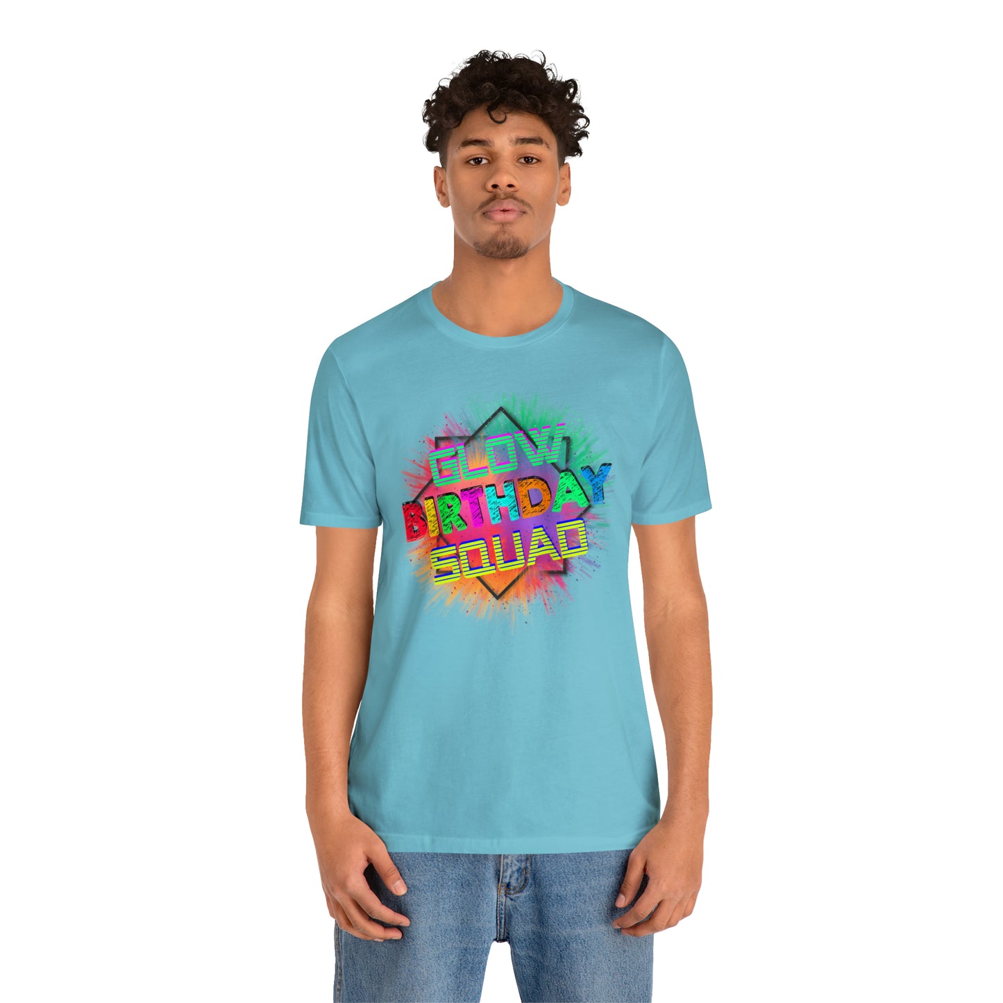 Glow Birthday Squad T-Shirt