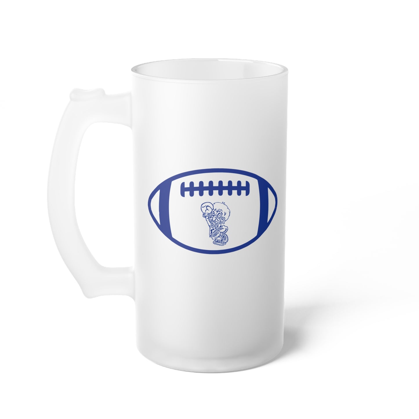 FCHS Freeburg Midgets Football Frosted Glass Beer Mug