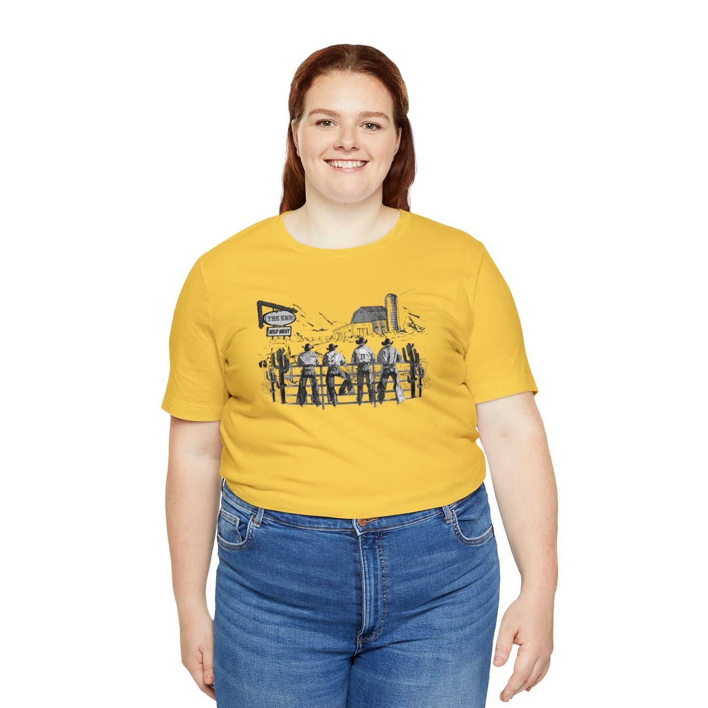 "Rodeo Cowboys" Unisex Jersey Short Sleeve Tee