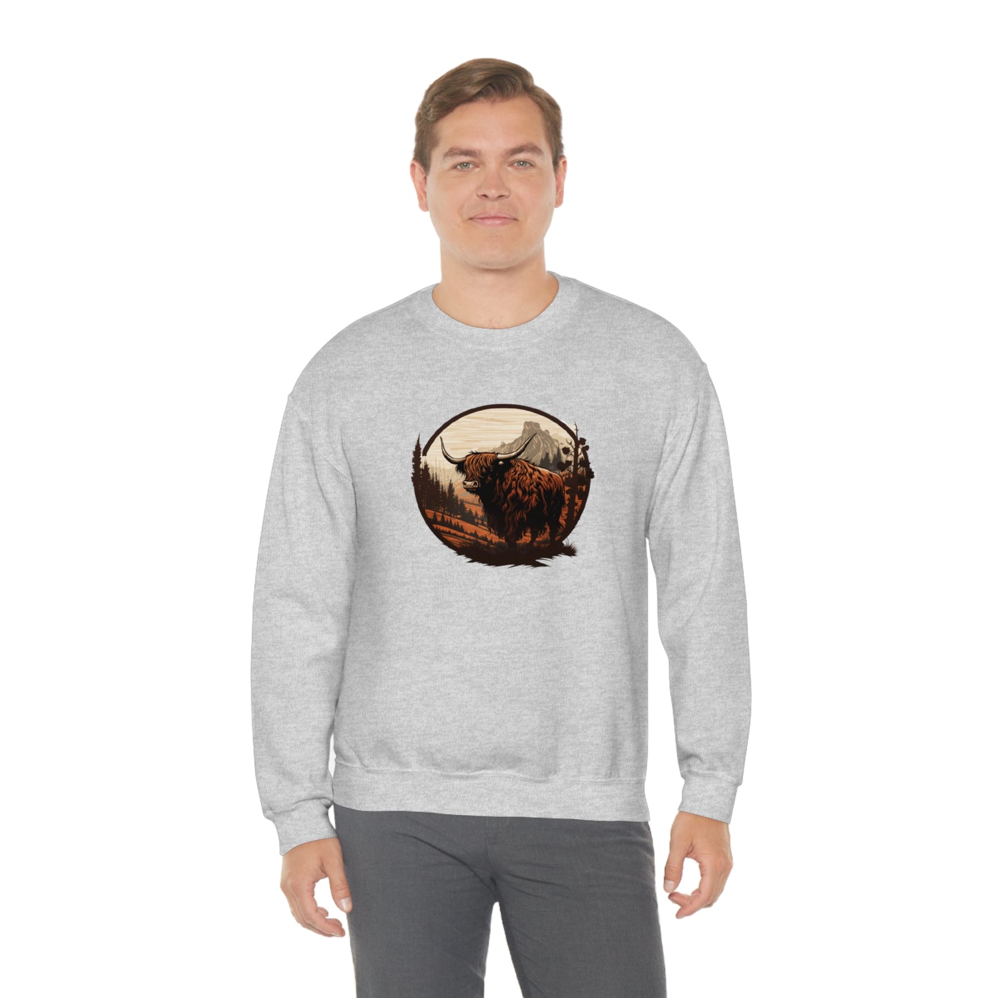 Vintage Buffalo Unisex Heavy Blend™ Crewneck Sweatshirt