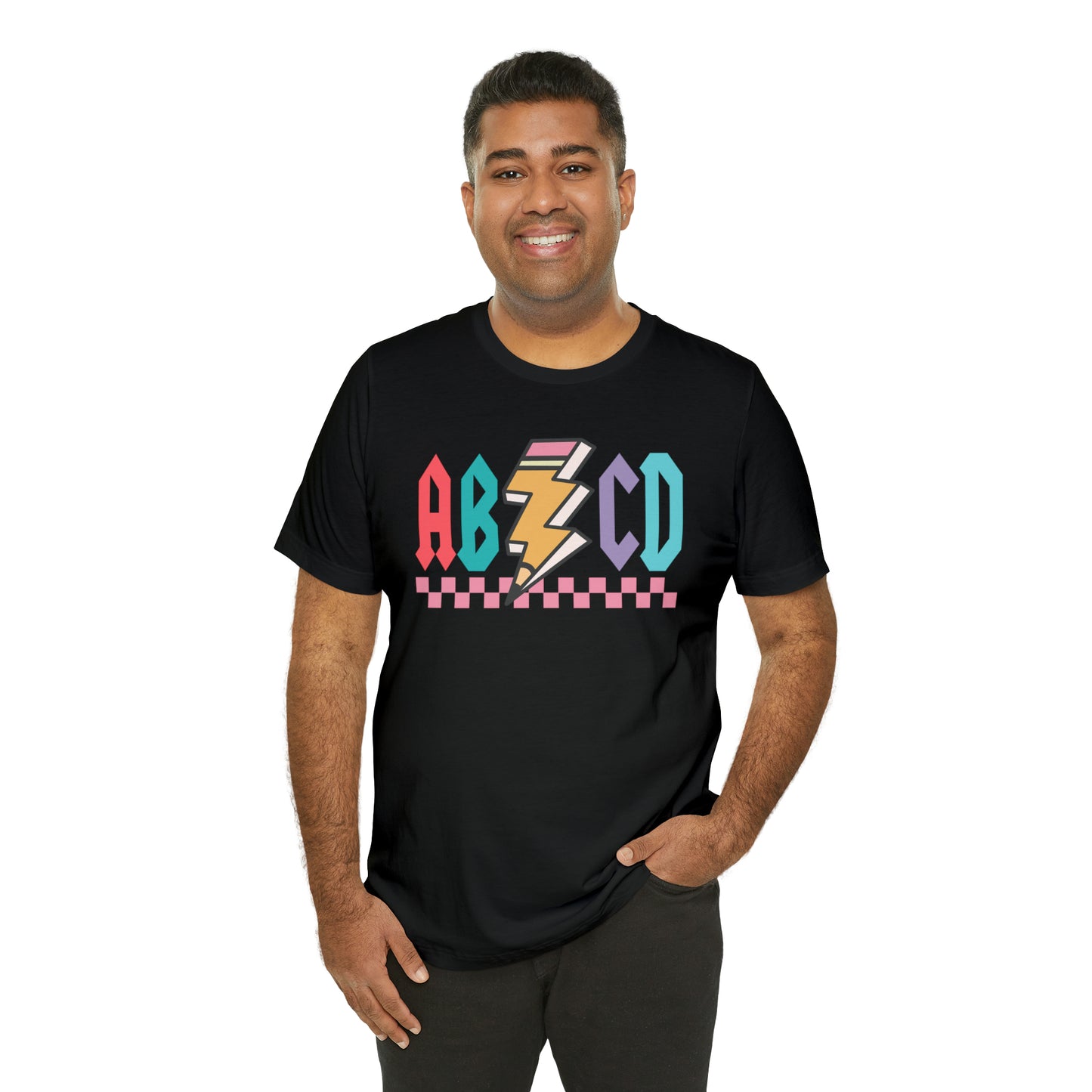 Vintage ABCD Teacher T-Shirt