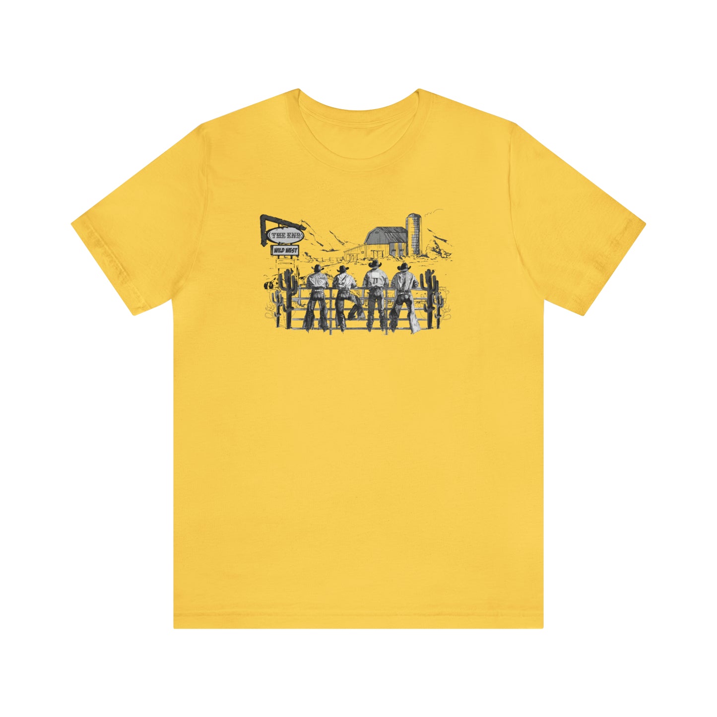 "Rodeo Cowboys" Unisex Jersey Short Sleeve Tee