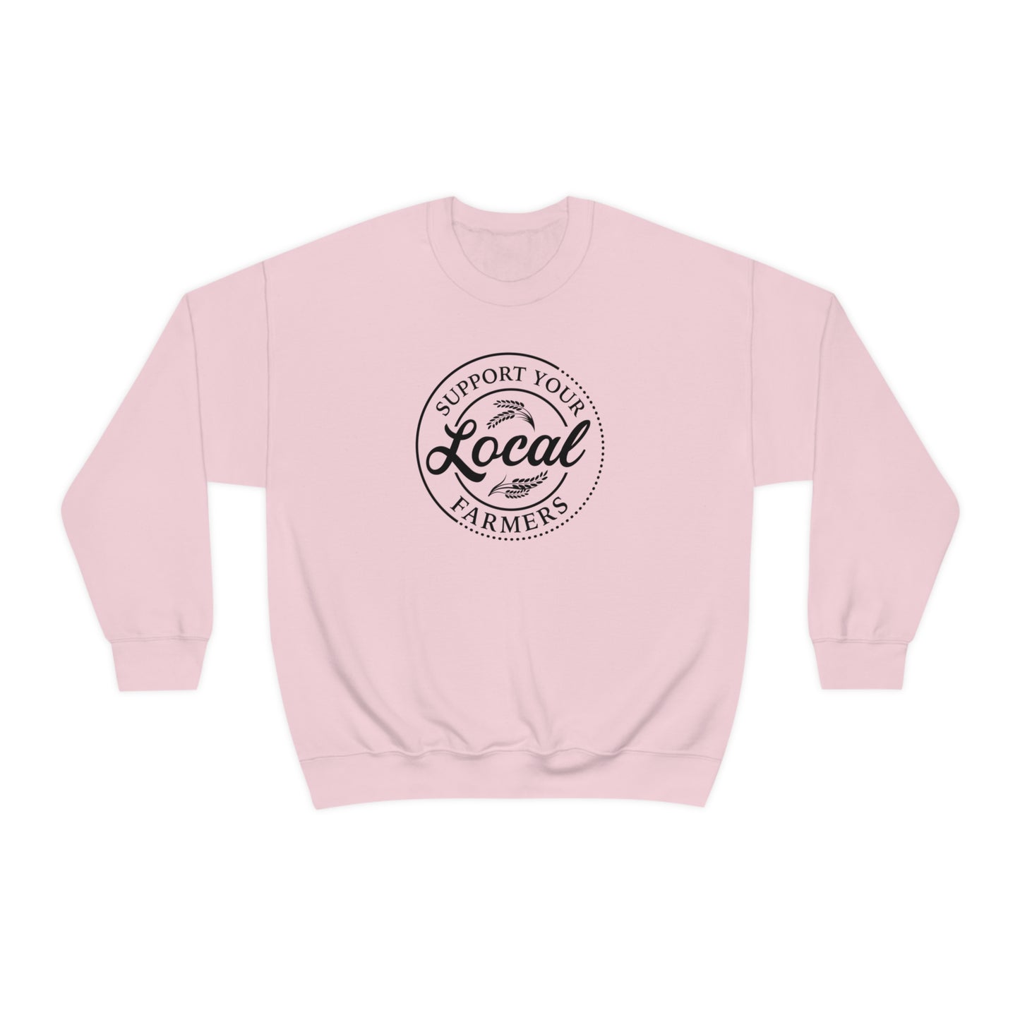 "Support Your Local Farmers" - Unisex Heavy Blend™ Crewneck Sweatshirt