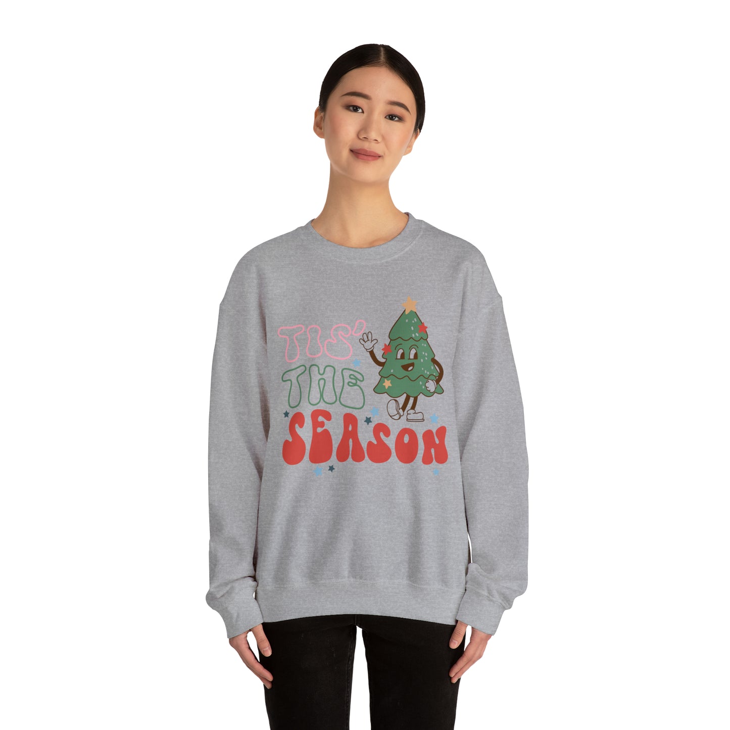 Tis the Season Christmas Unisex Heavy Blend™ Crewneck Sweatshirt
