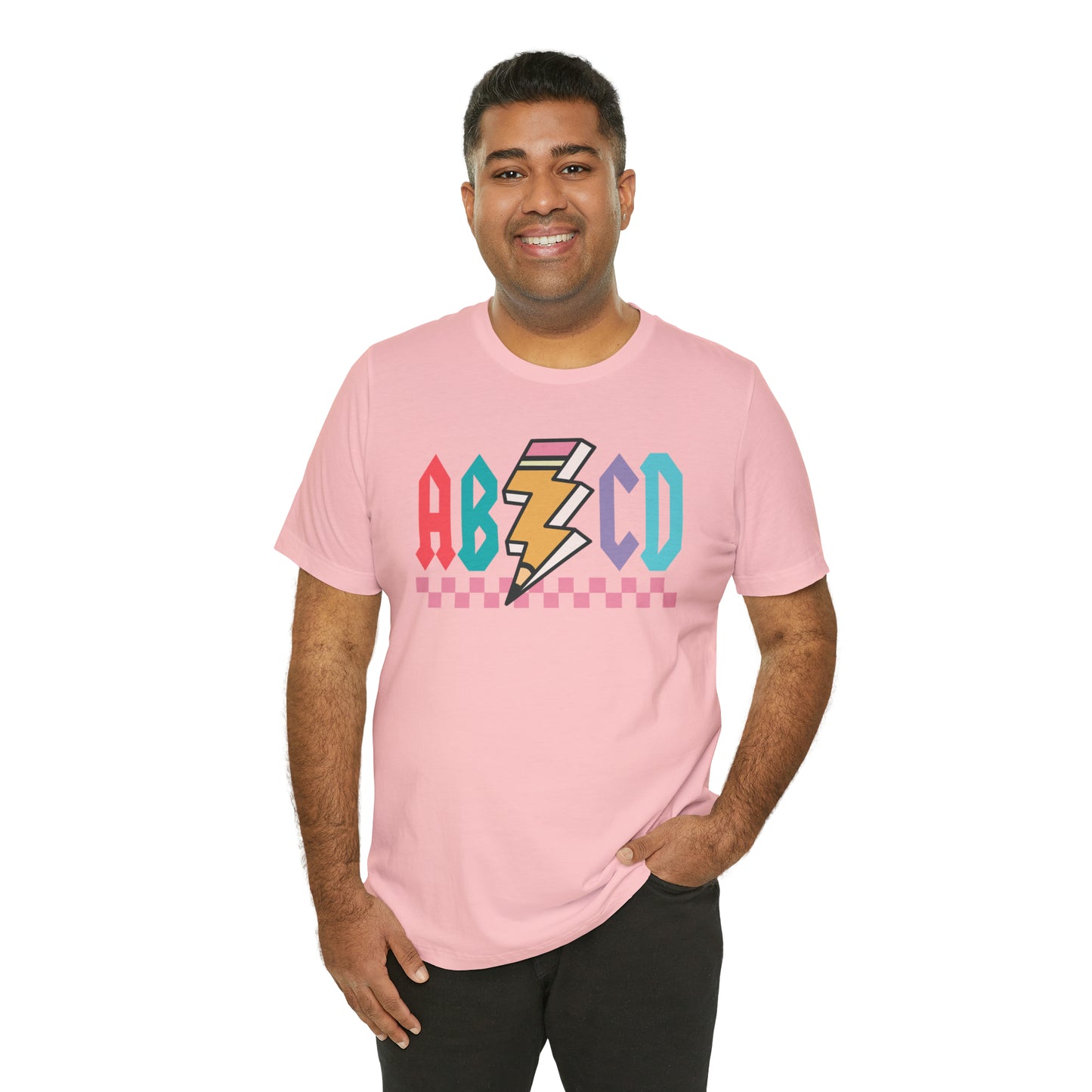 Vintage ABCD Teacher T-Shirt