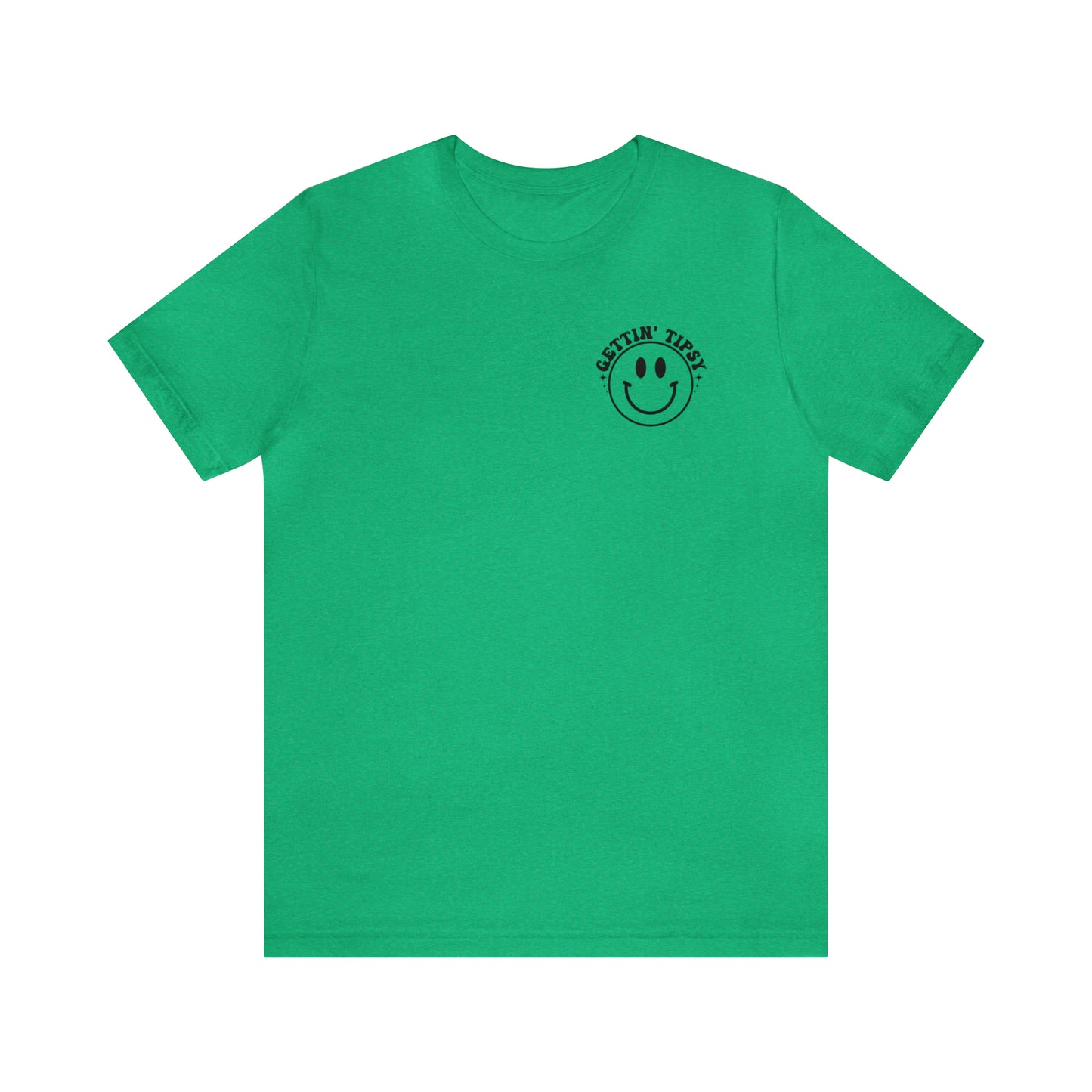 "Errbody in the Lake Gettin' Tipsy" (Front and Back Design) Unisex Jersey Short Sleeve Tee