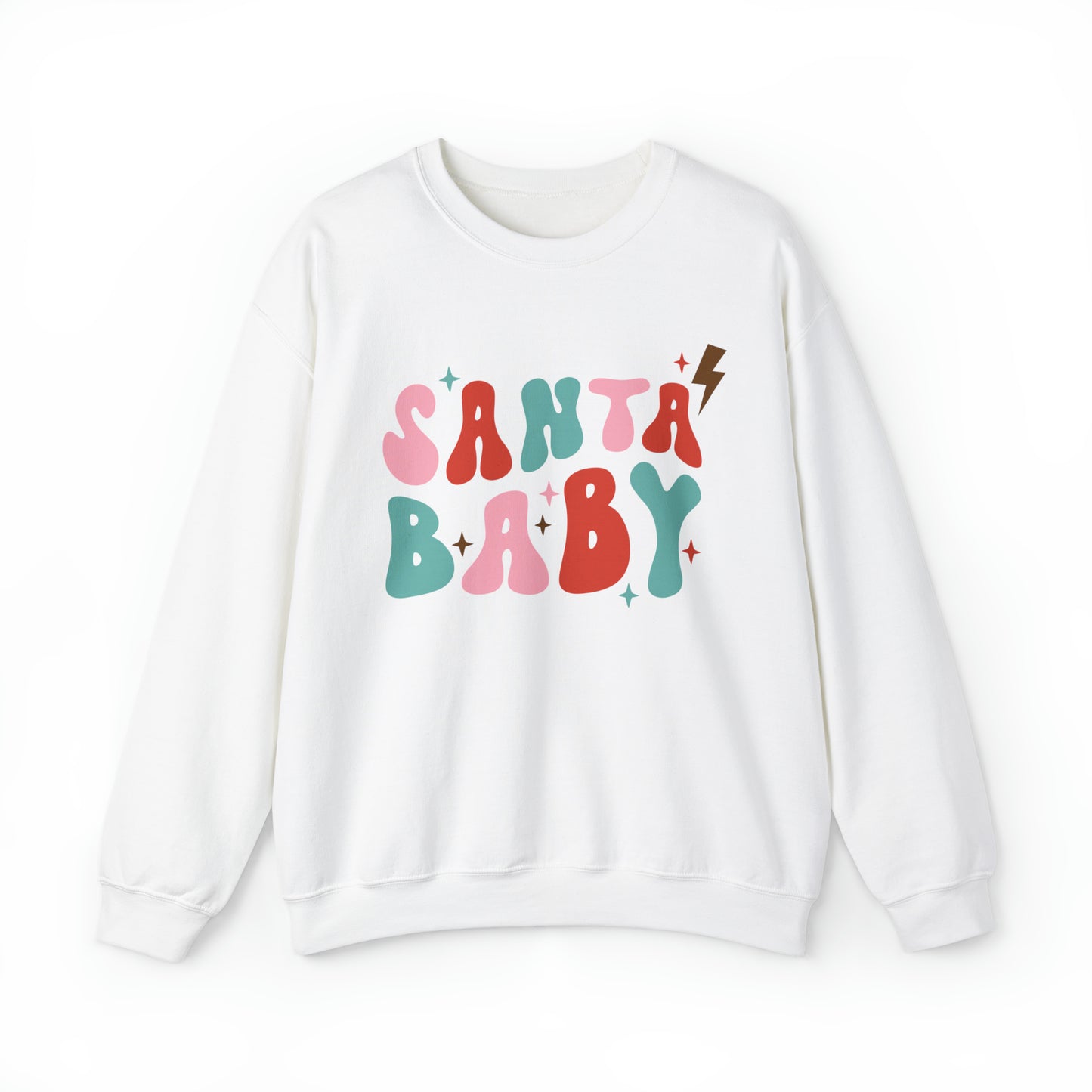 Santa Baby Heavyweight Crewneck Sweatshirt