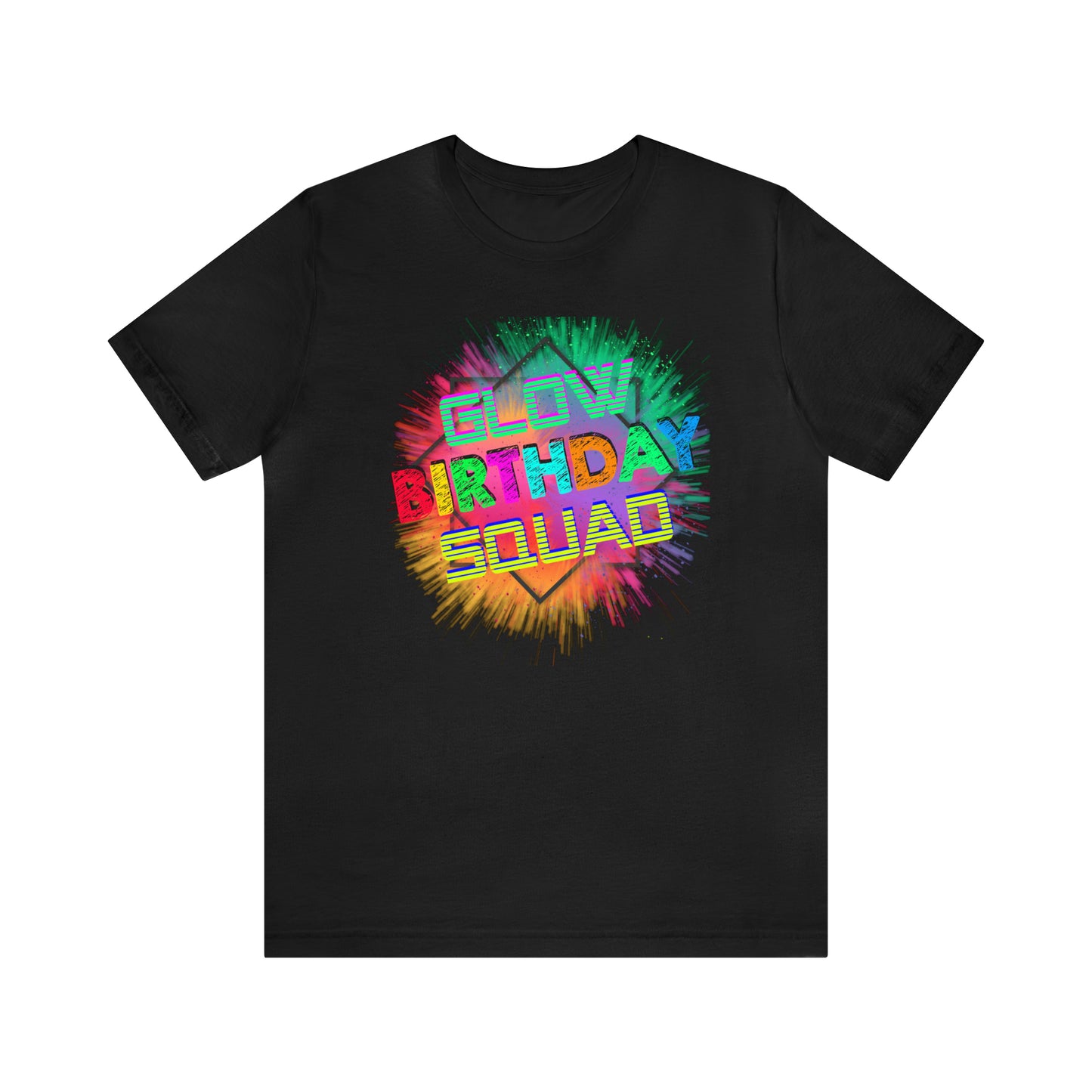 Glow Birthday Squad T-Shirt