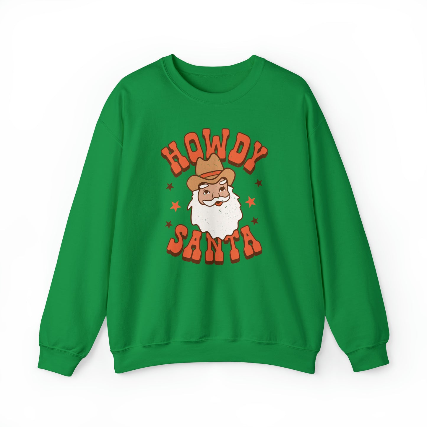 Howdy Santa Heavyweight Crewneck Sweatshirt