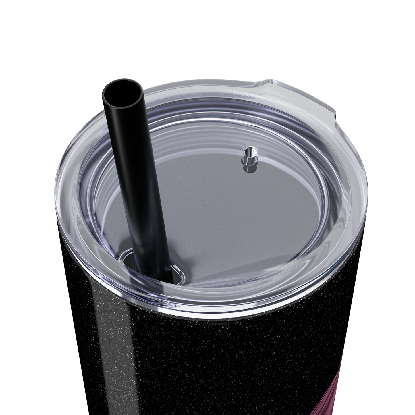 Living Like Dolly Skinny Tumbler with Straw, 20oz
