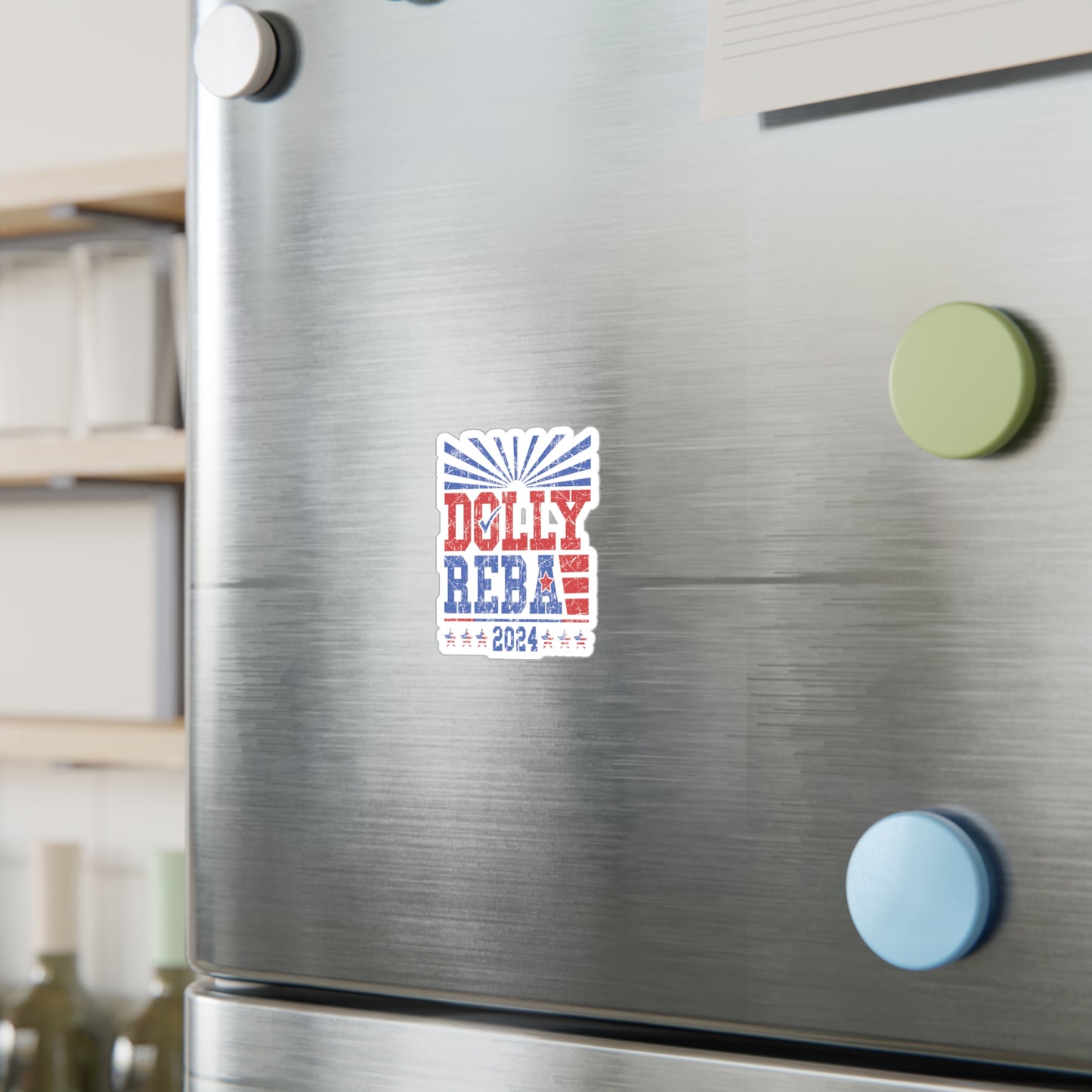 Dolly and Reba for President 2024 Vinyl Decal/Sticker