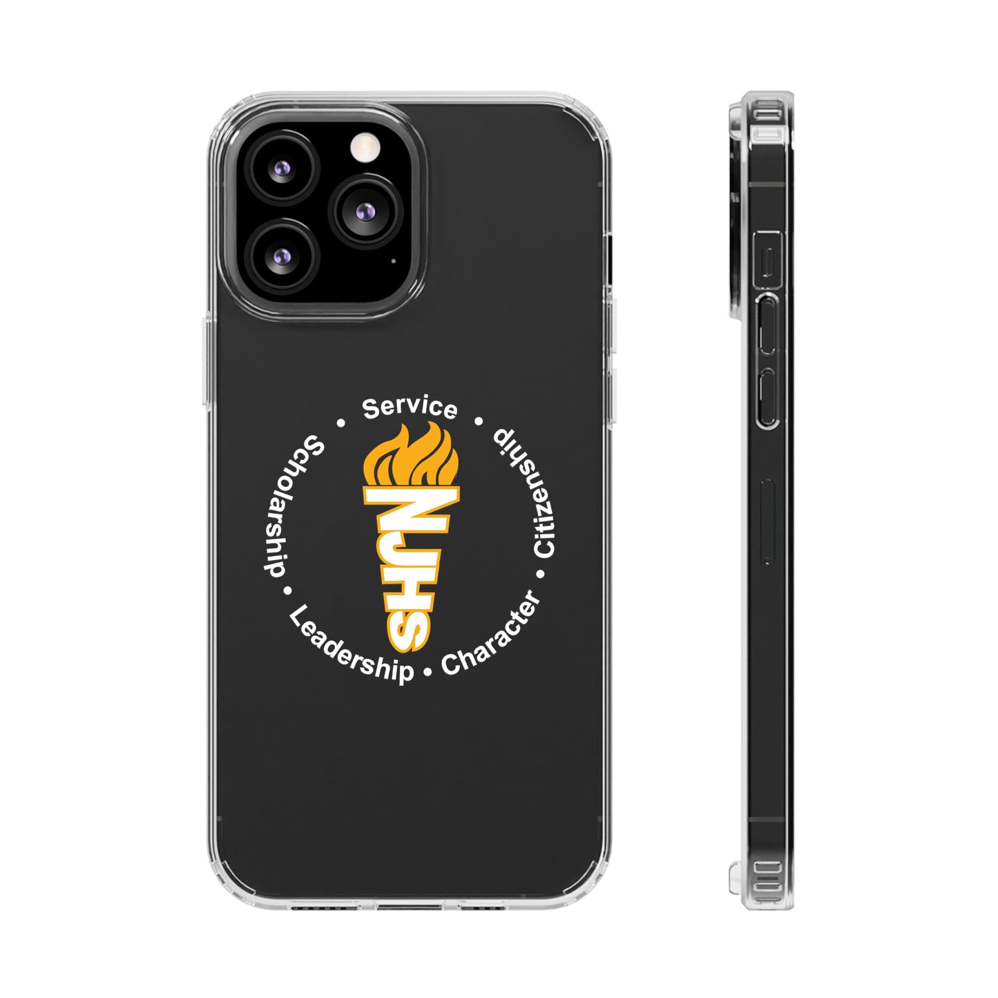 NJHS National Junior Honor Society Clear Phone Cases