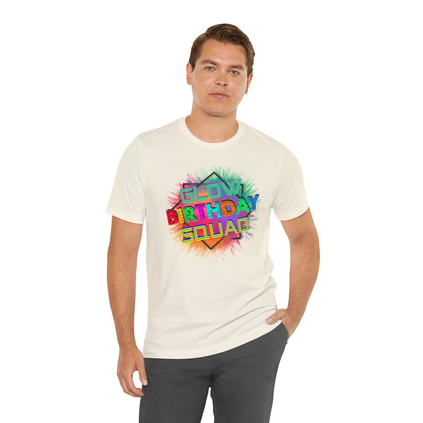 Glow Birthday Squad T-Shirt
