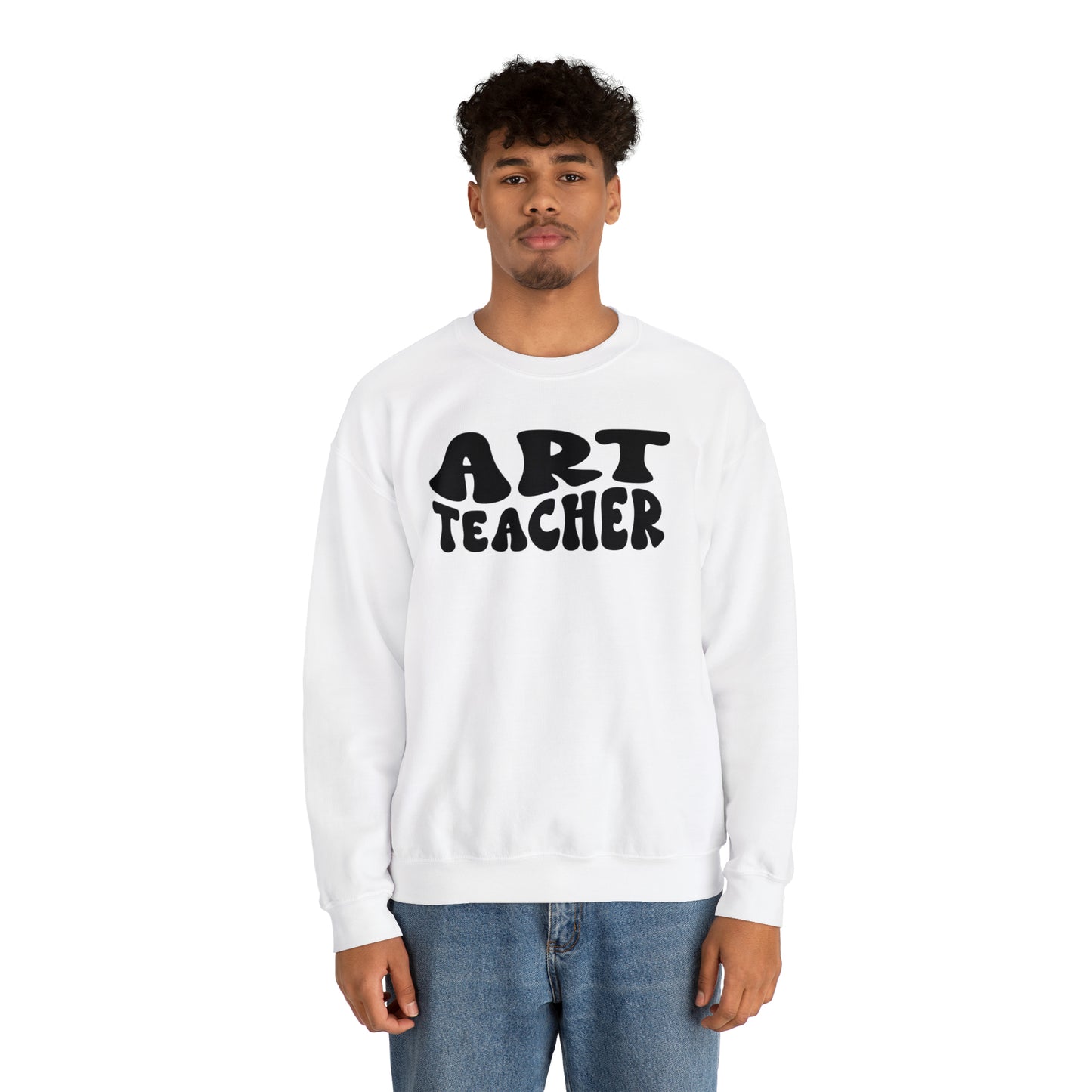 Art Teacher Heavyweight Crewneck Sweatshirt
