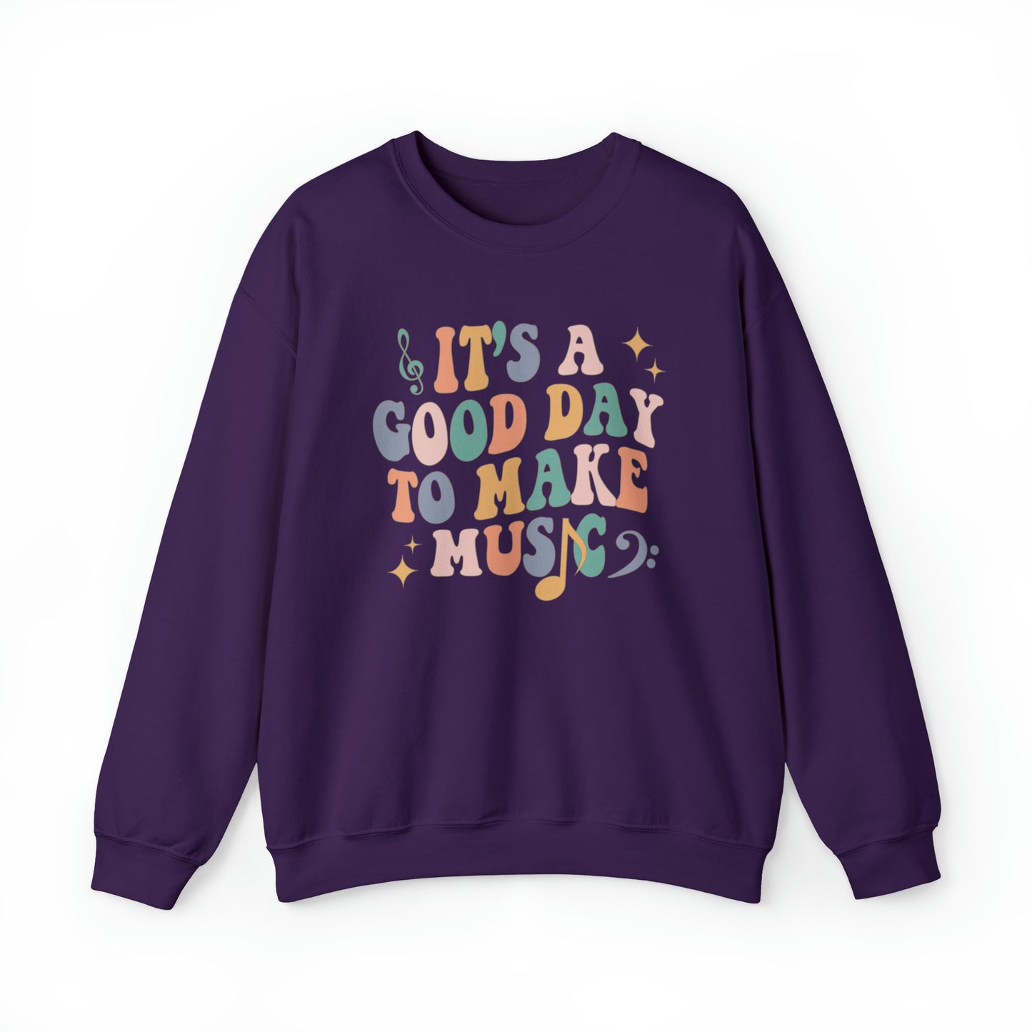 It's a Good Day to Make Music Heavyweight Crewneck Sweatshirt