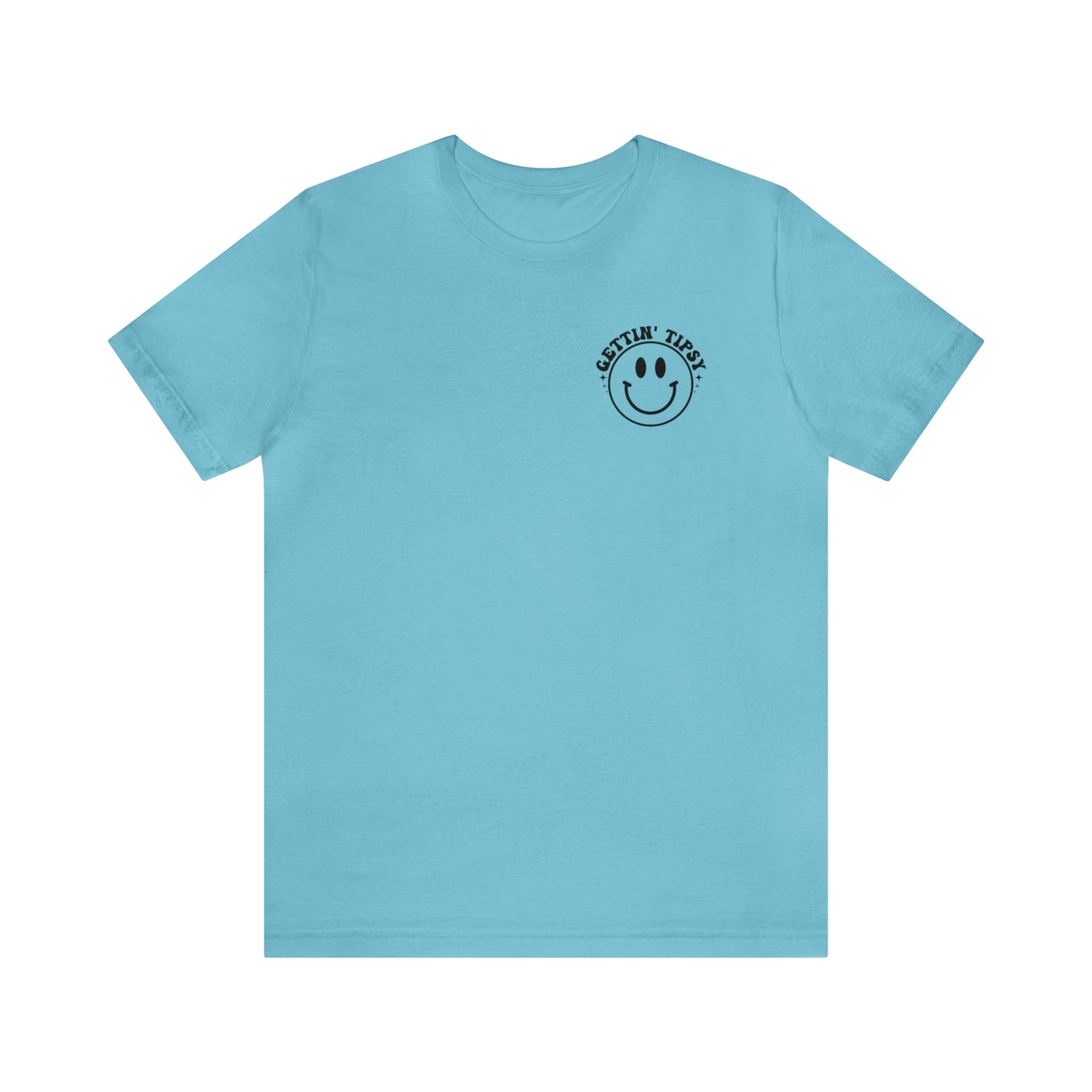 "Errbody in the Lake Gettin' Tipsy" (Front and Back Design) Unisex Jersey Short Sleeve Tee