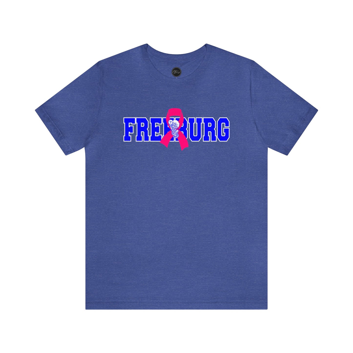 Freeburg Midgets Pink Ribbon Bella Jersey Short Sleeve Tee (Unisex)