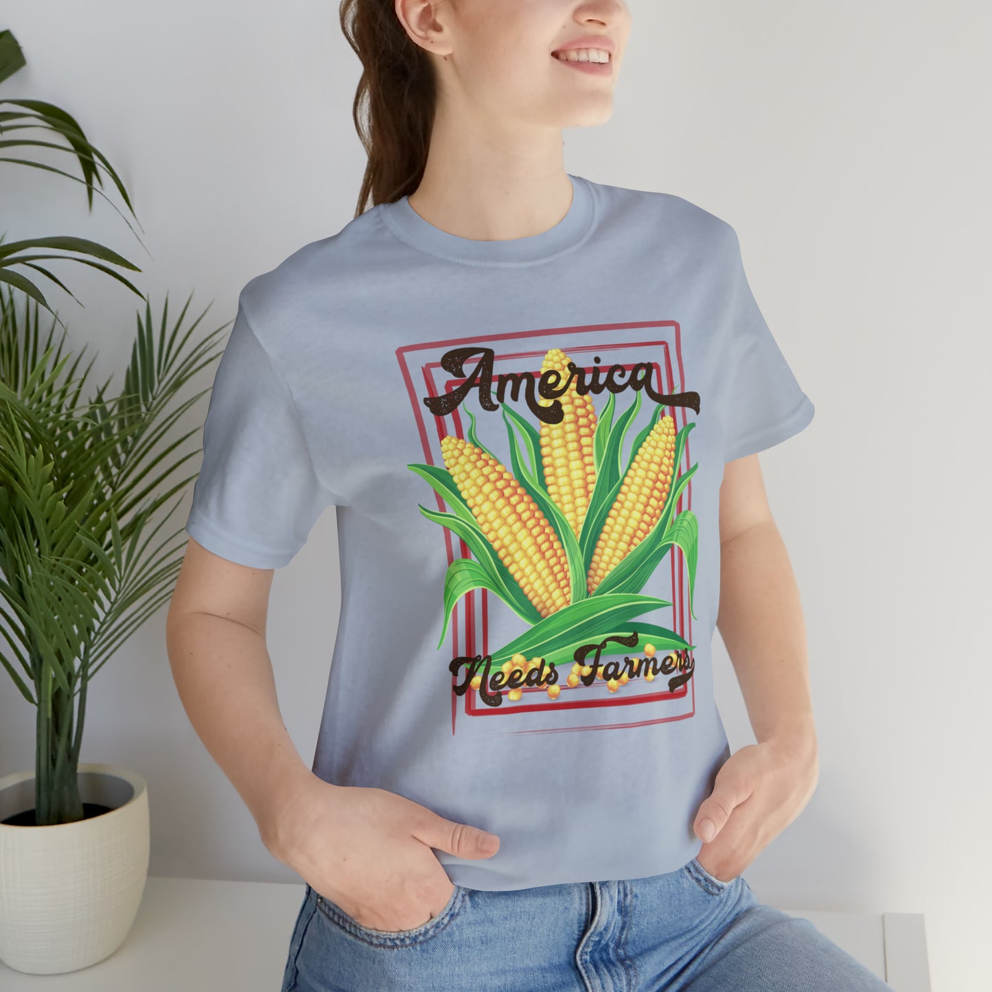 America Needs Farmers Unisex Jersey Short Sleeve Tee