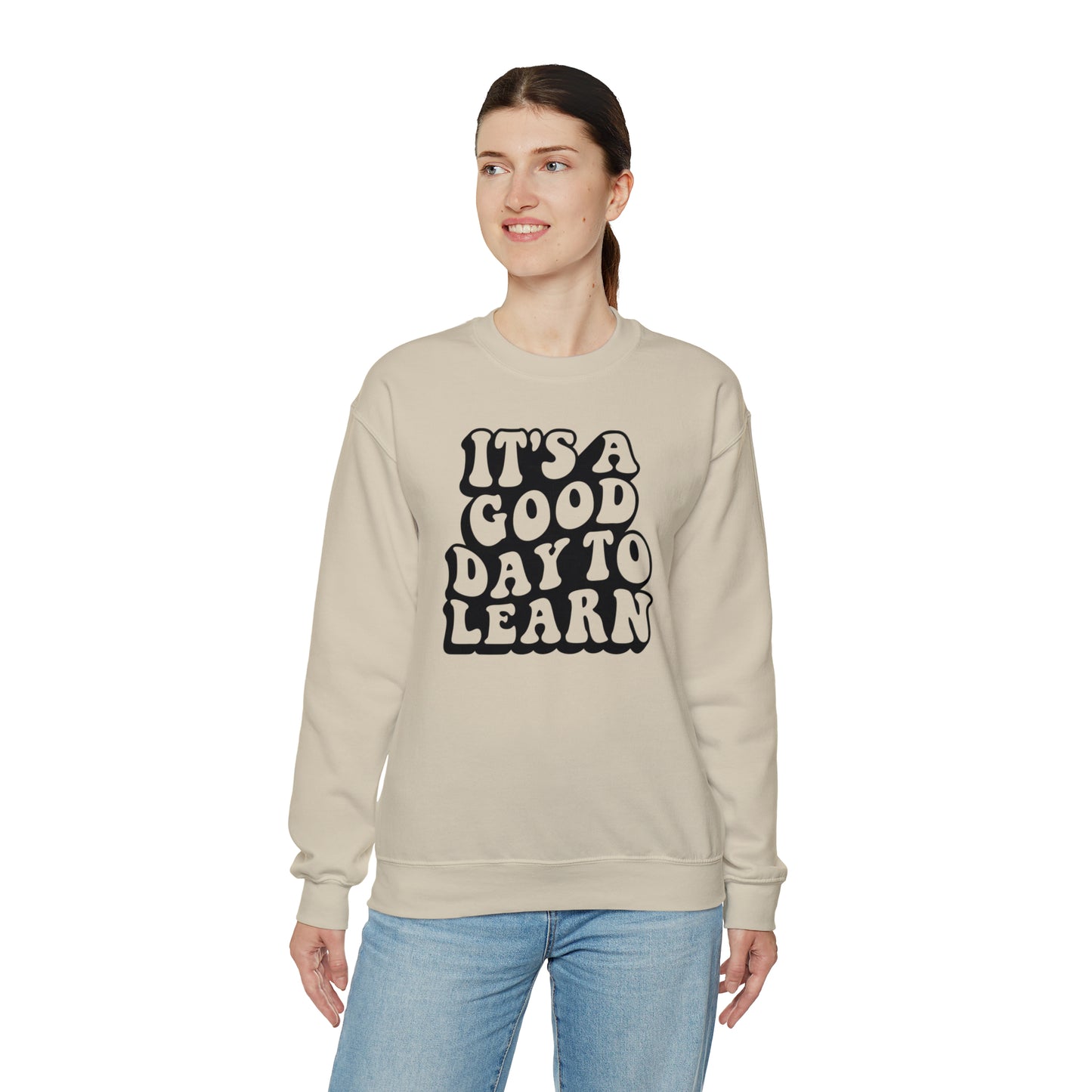 It's a Good Day to Learn Unisex Heavy Blend™ Crewneck Sweatshirt