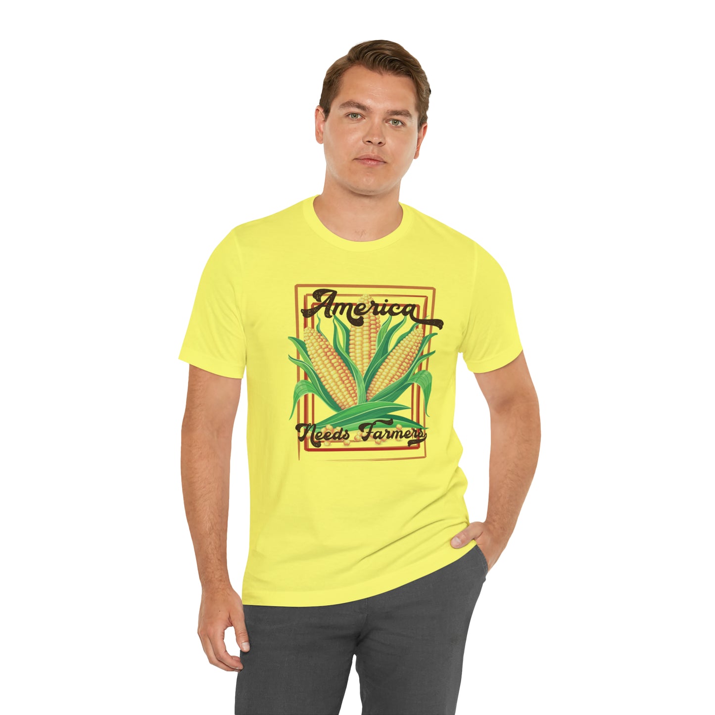 America Needs Farmers Unisex Jersey Short Sleeve Tee