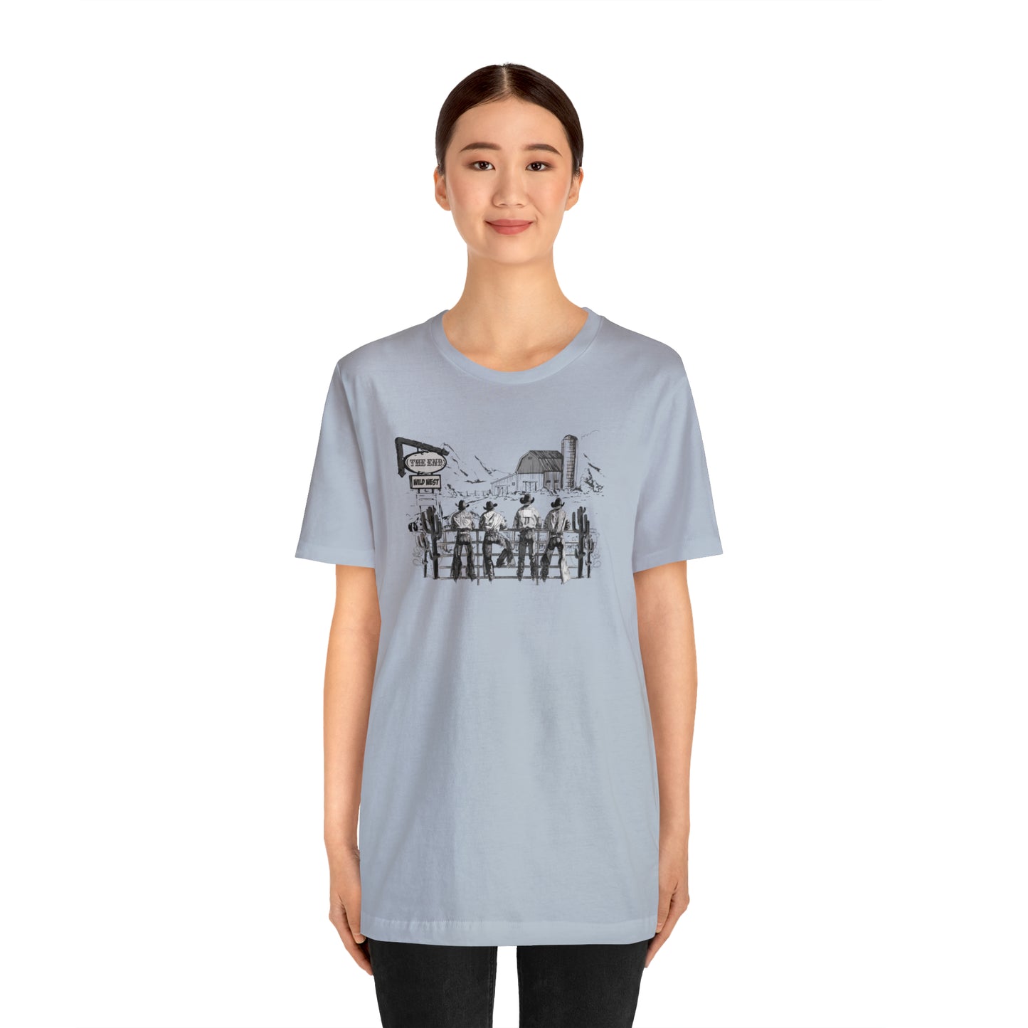 "Rodeo Cowboys" Unisex Jersey Short Sleeve Tee