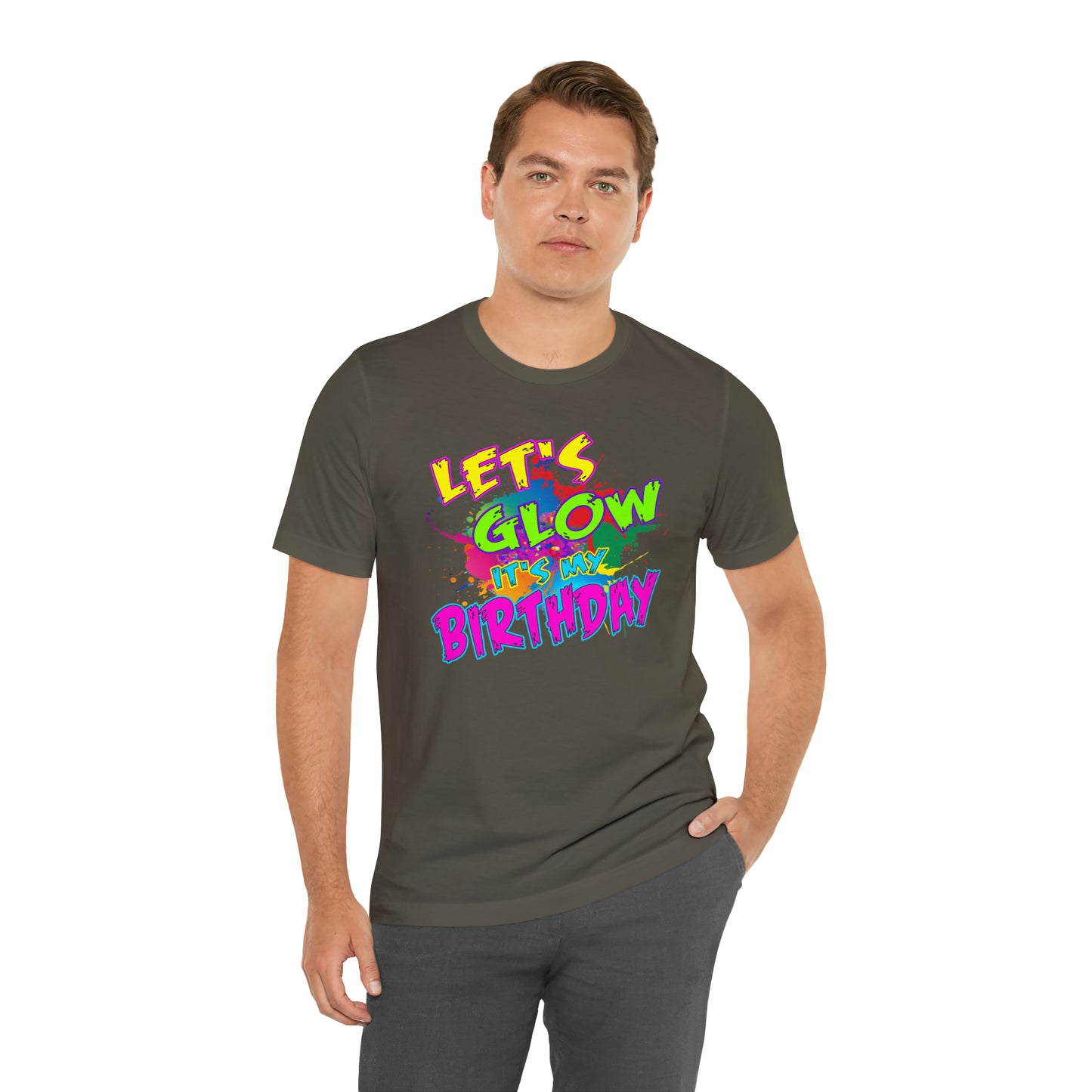 Let's Glow It's My Birthday T-Shirt