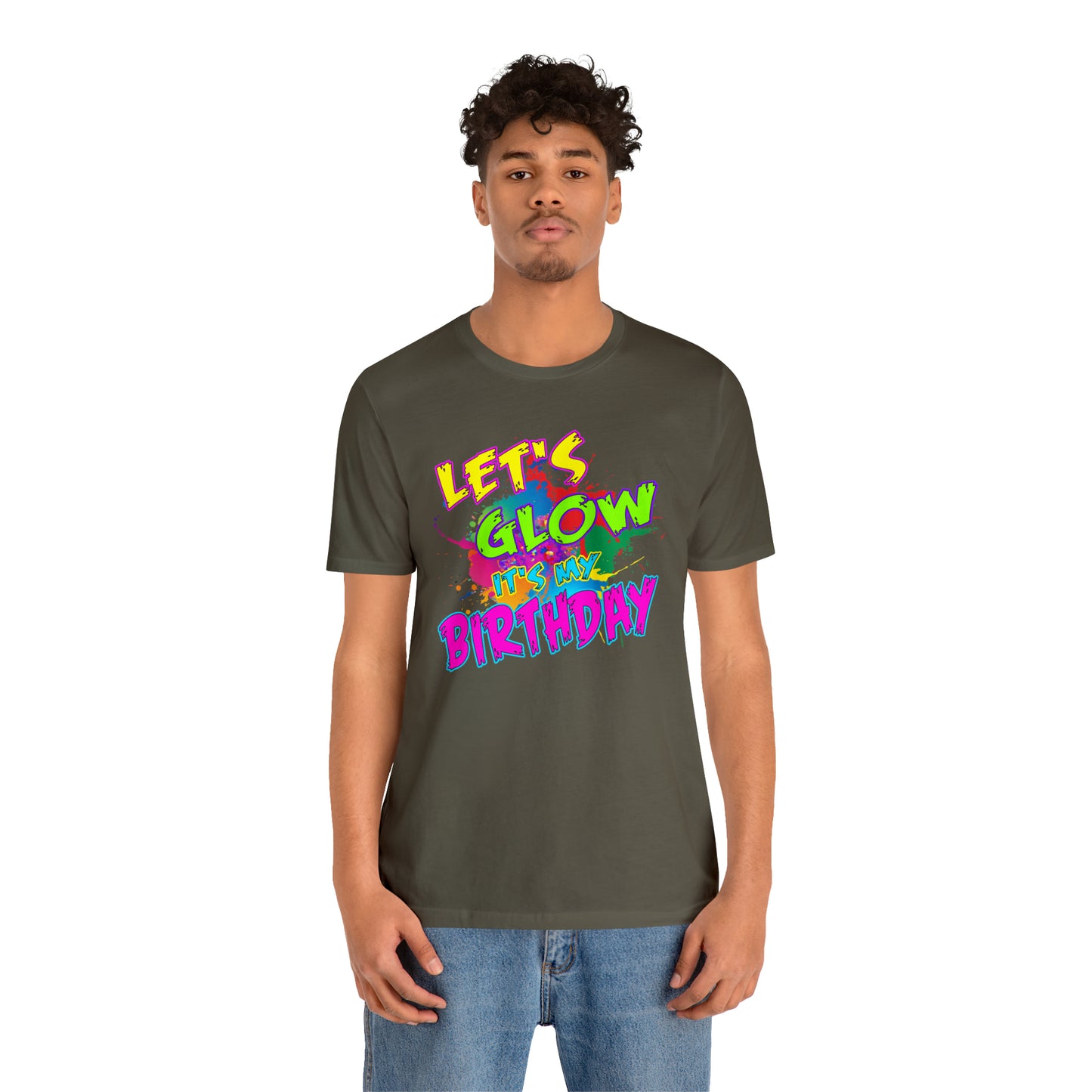 Let's Glow It's My Birthday T-Shirt