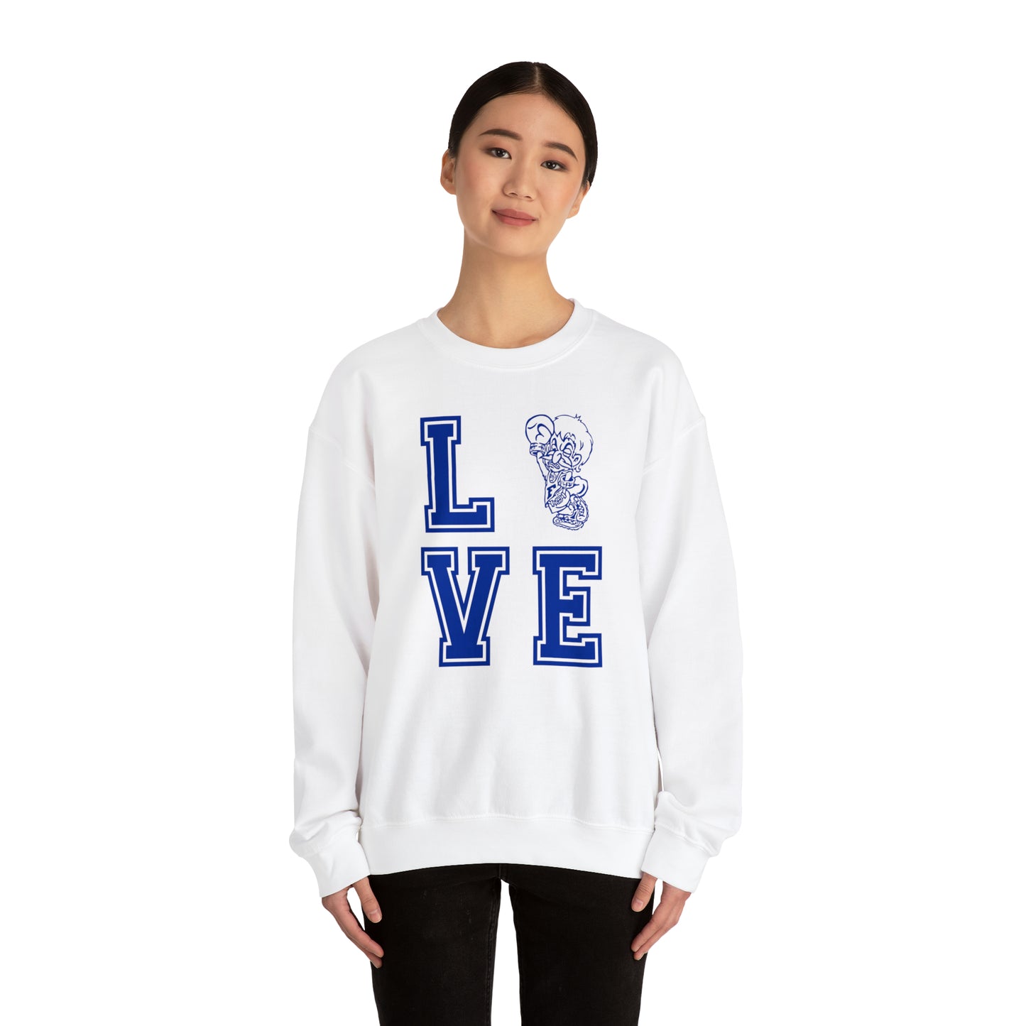 "Love Freeburg Midgets" Unisex Heavy Blend™ Crewneck Sweatshirt