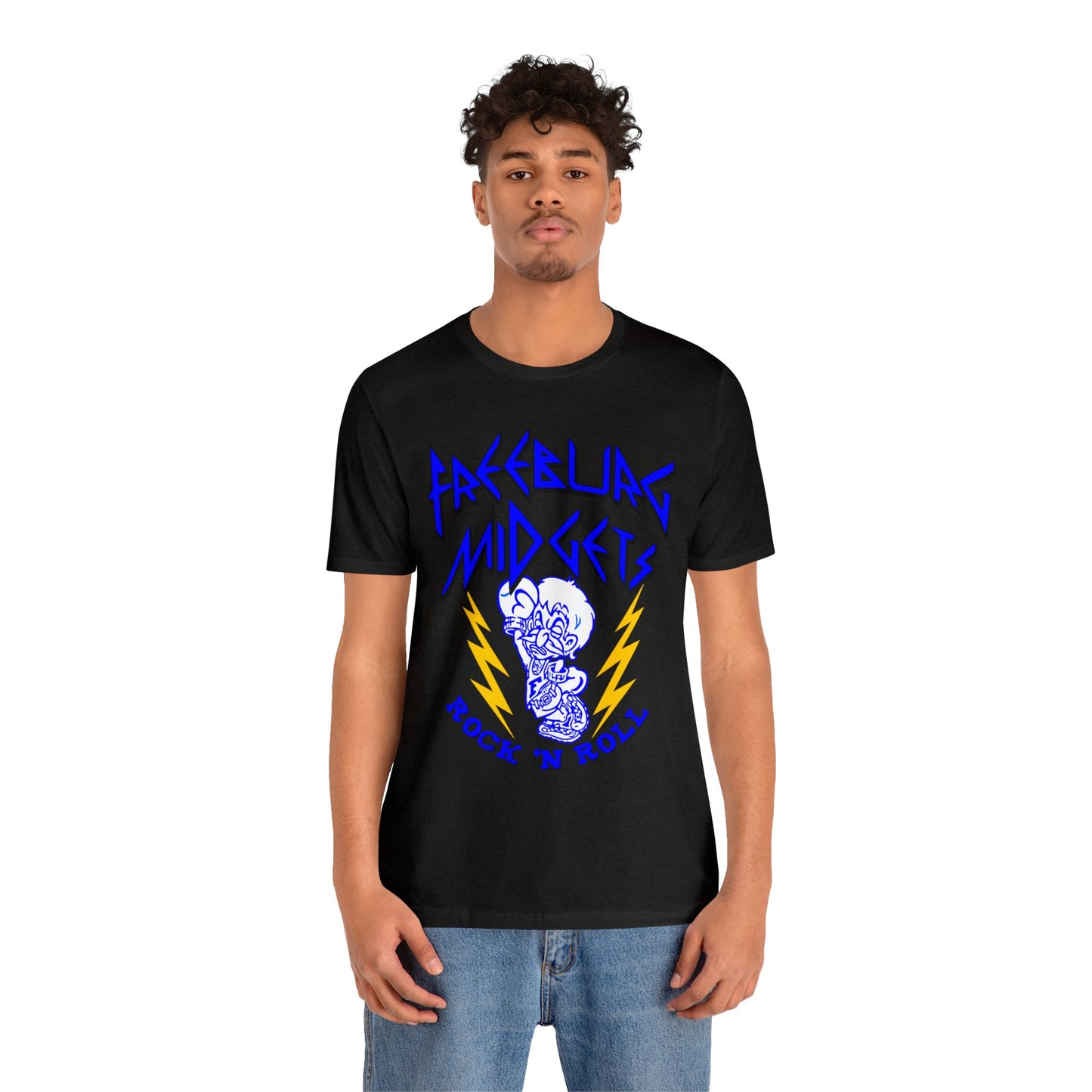 Freeburg Midgets Rock and Roll Bella Jersey Short Sleeve Tee (Unisex)