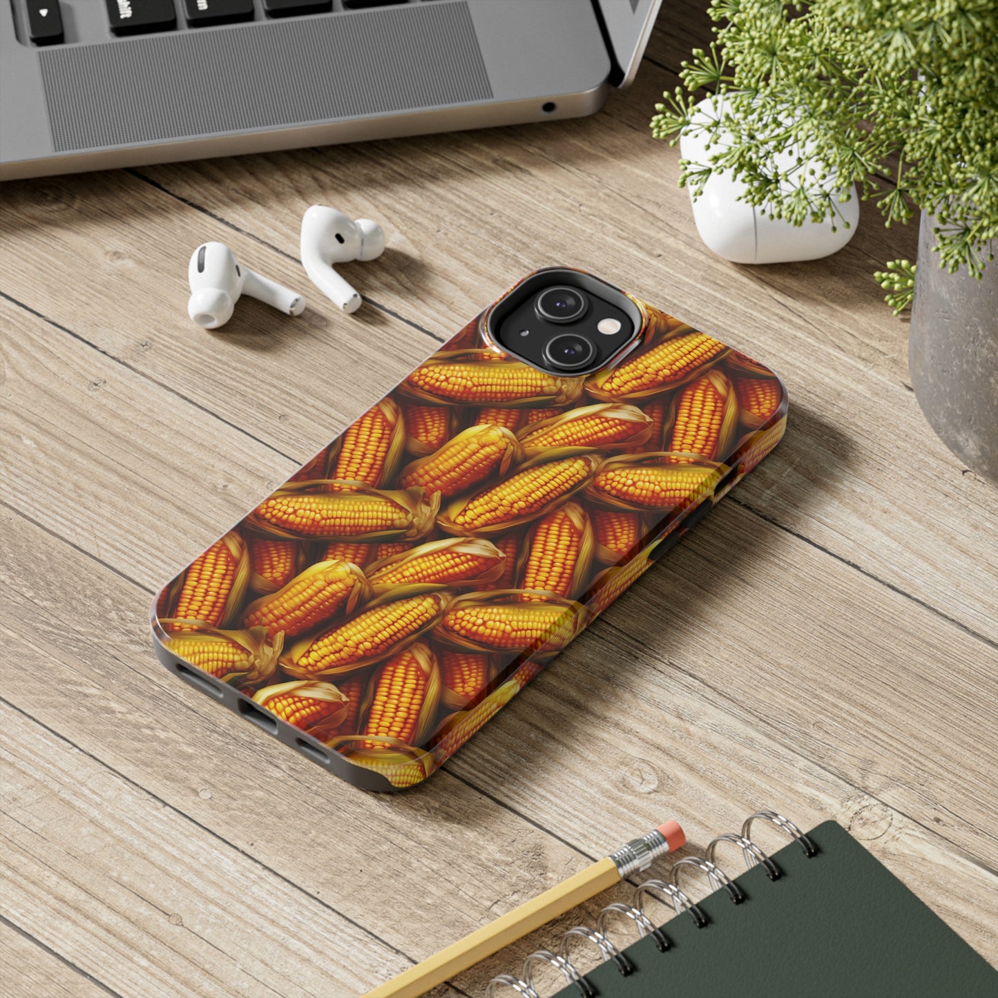 Grain/ Field Corn Pattern Farmer Tough Phone Cases