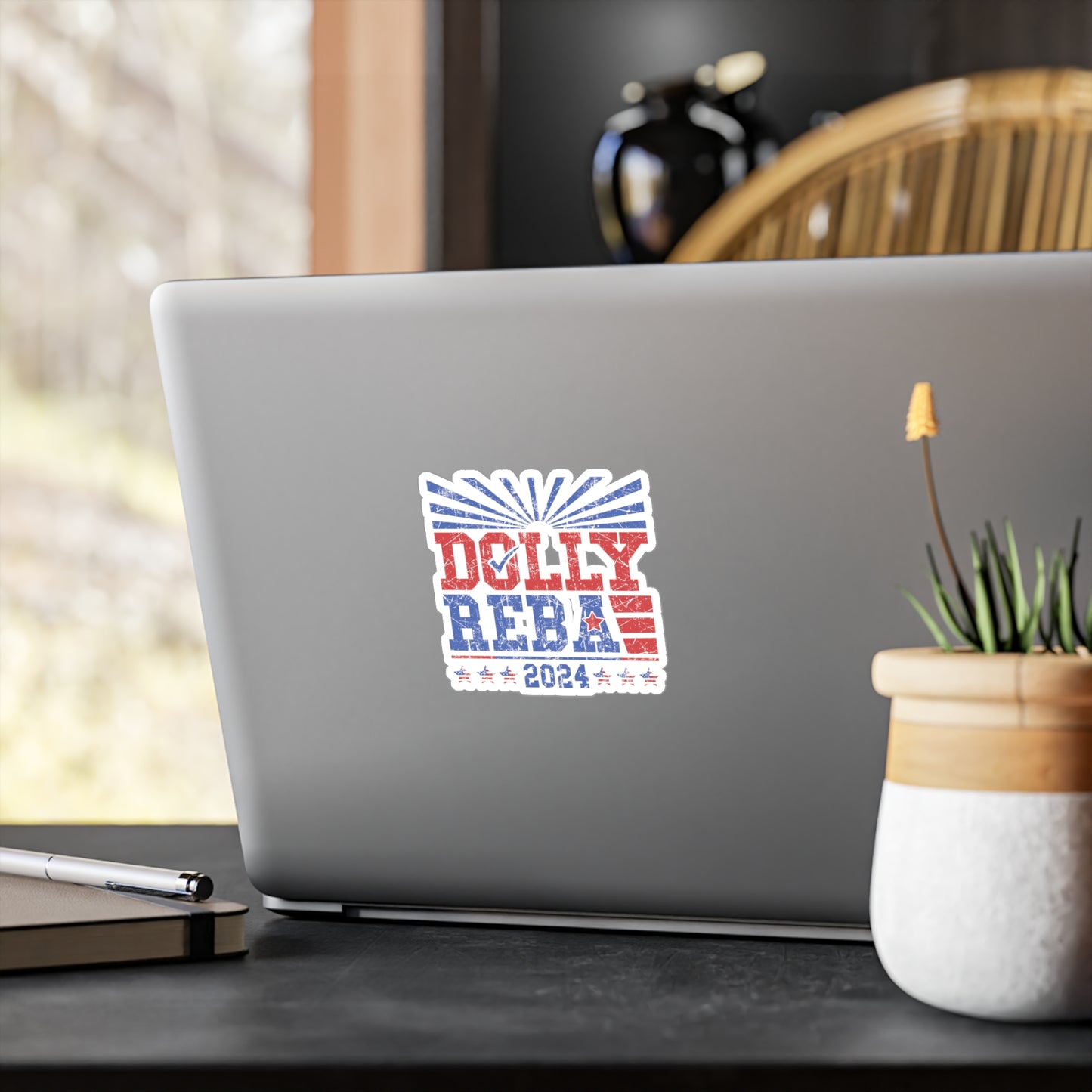 Dolly and Reba for President 2024 Vinyl Decal/Sticker