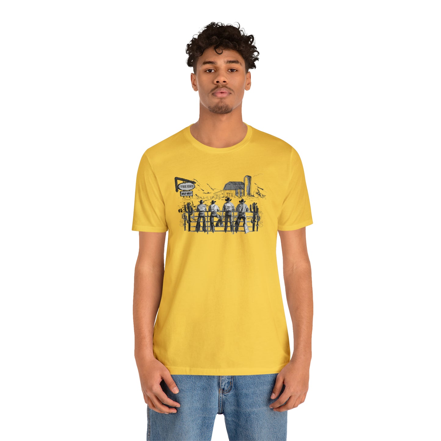 "Rodeo Cowboys" Unisex Jersey Short Sleeve Tee