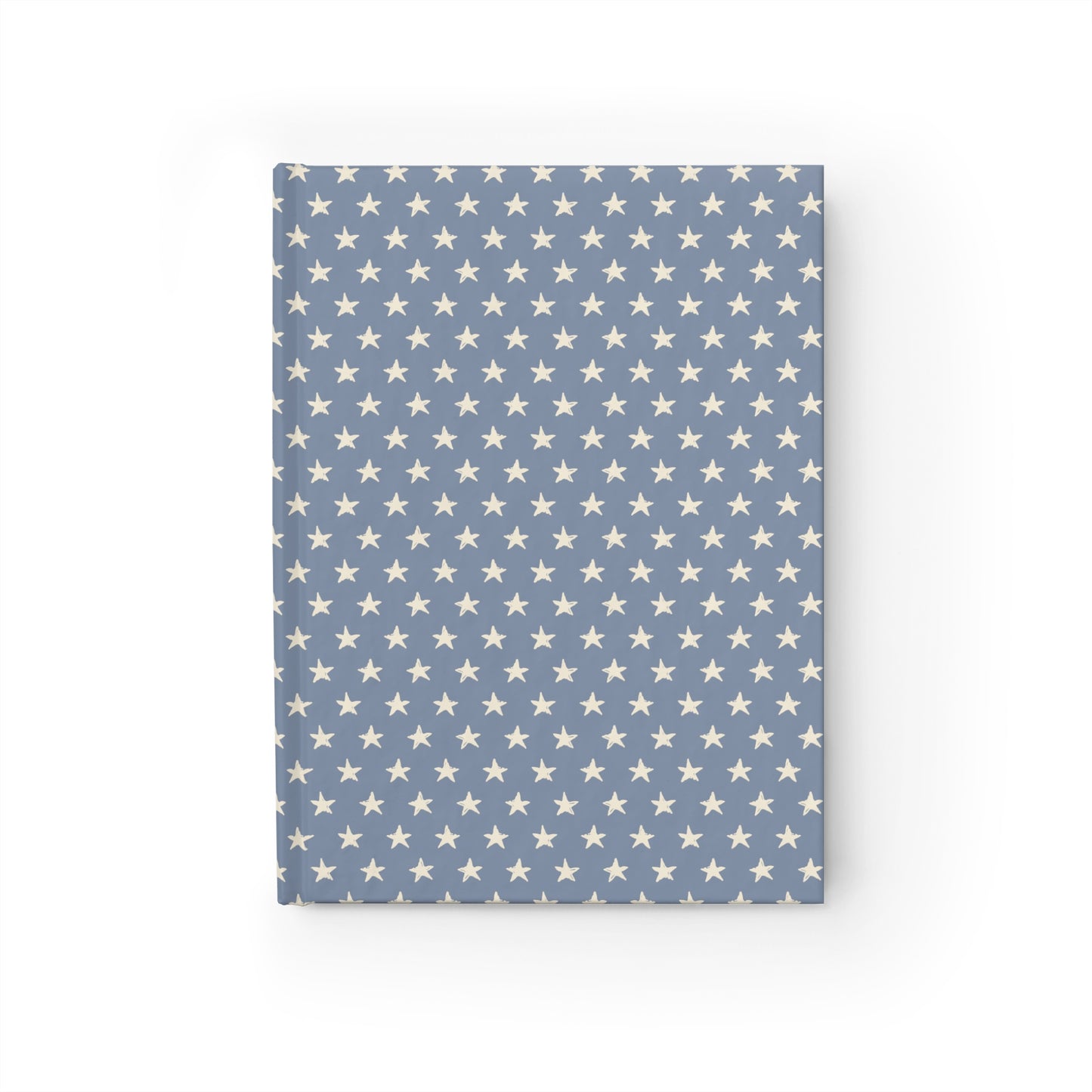 USA Blue with White Stars Journal - Blank