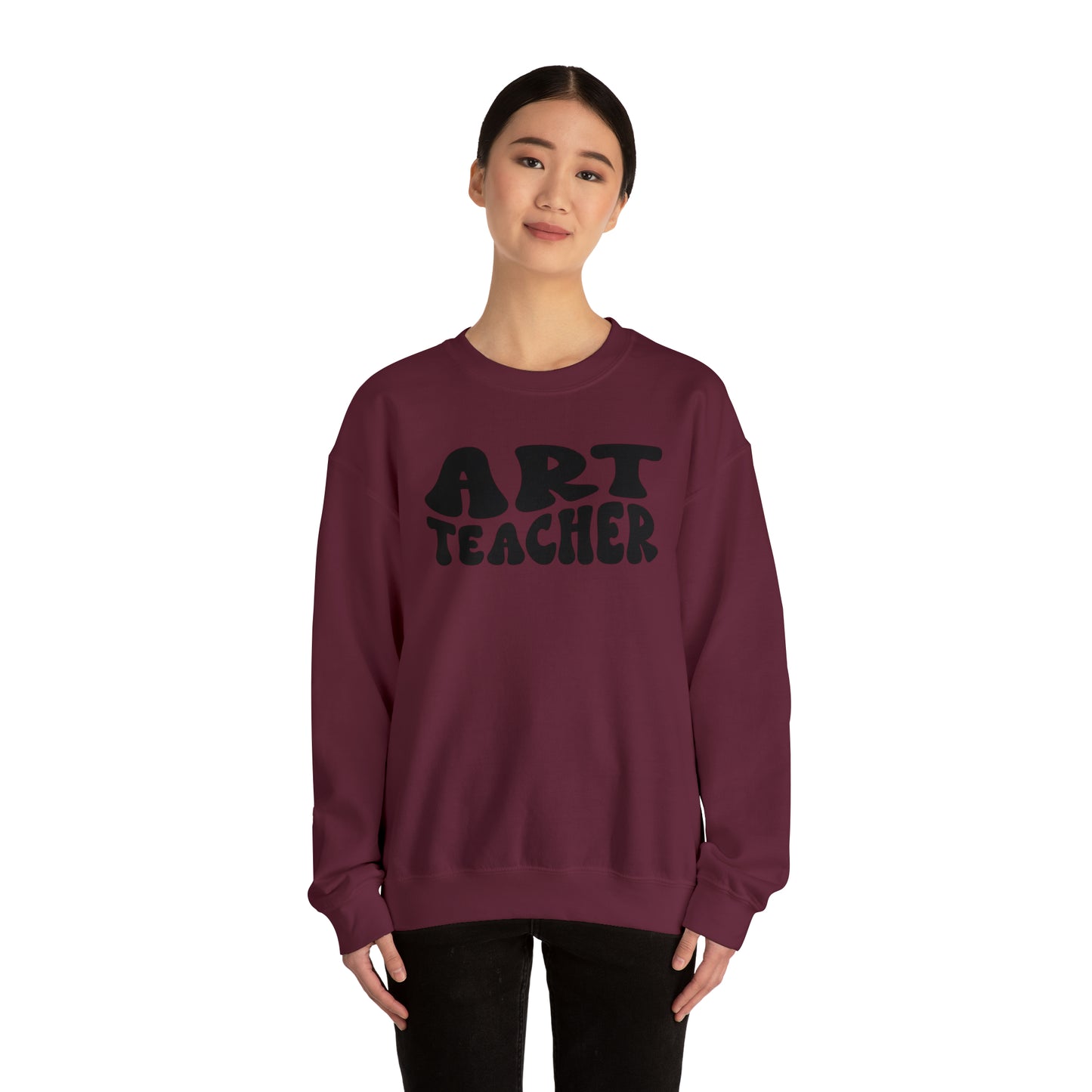 Art Teacher Heavyweight Crewneck Sweatshirt