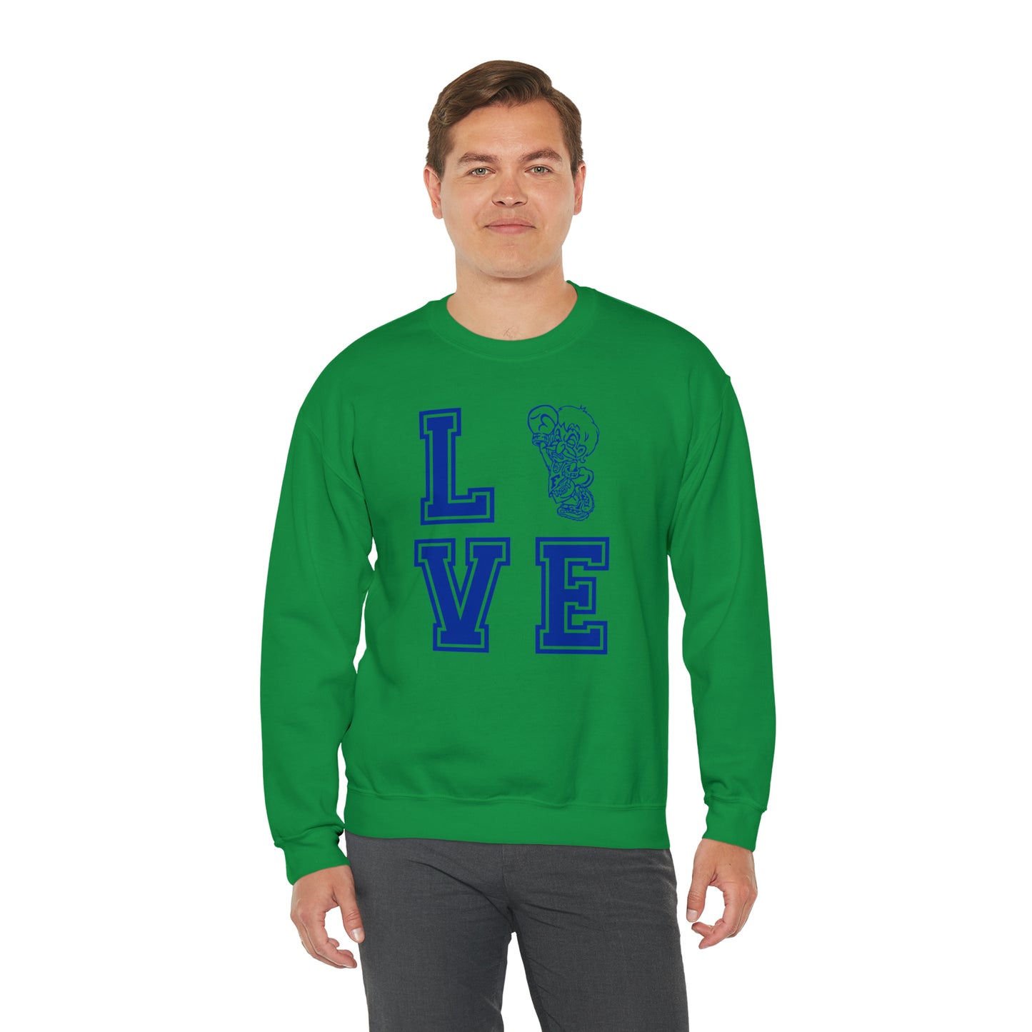 "Love Freeburg Midgets" Unisex Heavy Blend™ Crewneck Sweatshirt