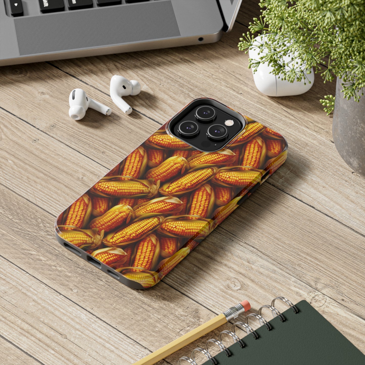 Grain/ Field Corn Pattern Farmer Tough Phone Cases