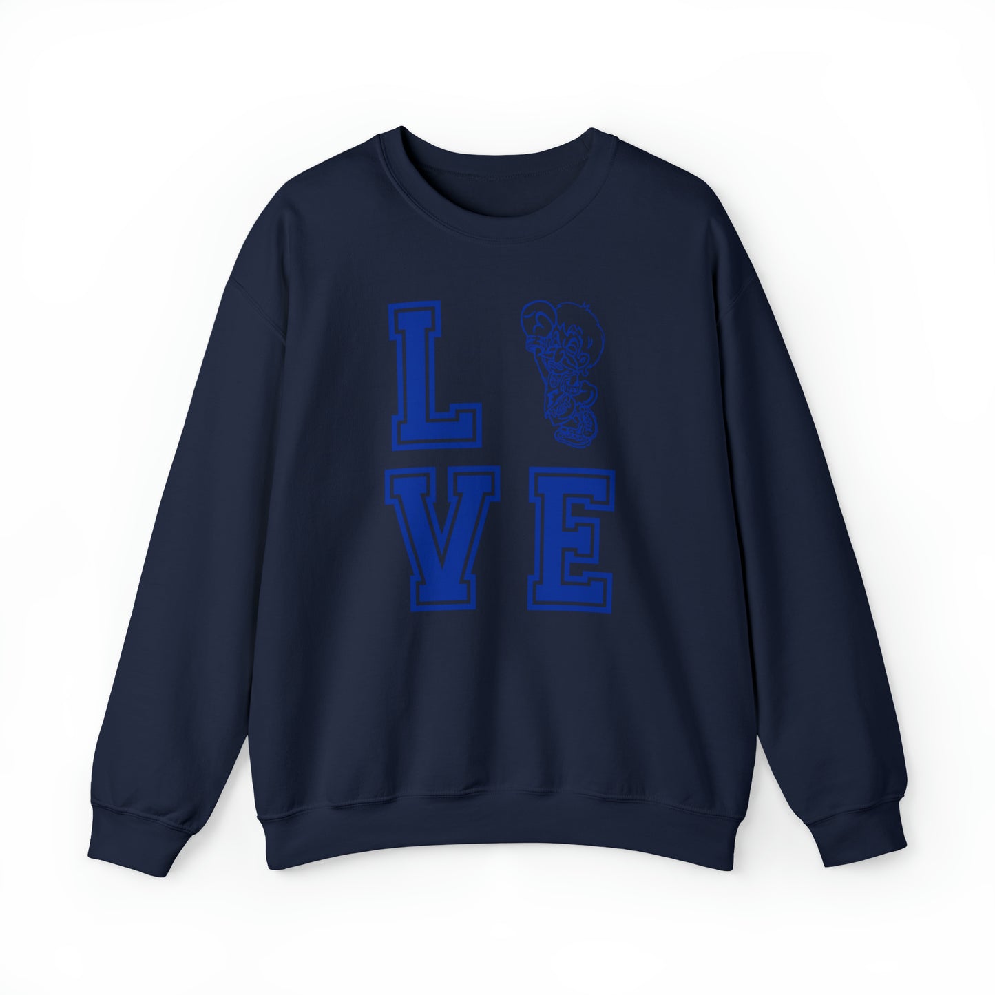 "Love Freeburg Midgets" Unisex Heavy Blend™ Crewneck Sweatshirt