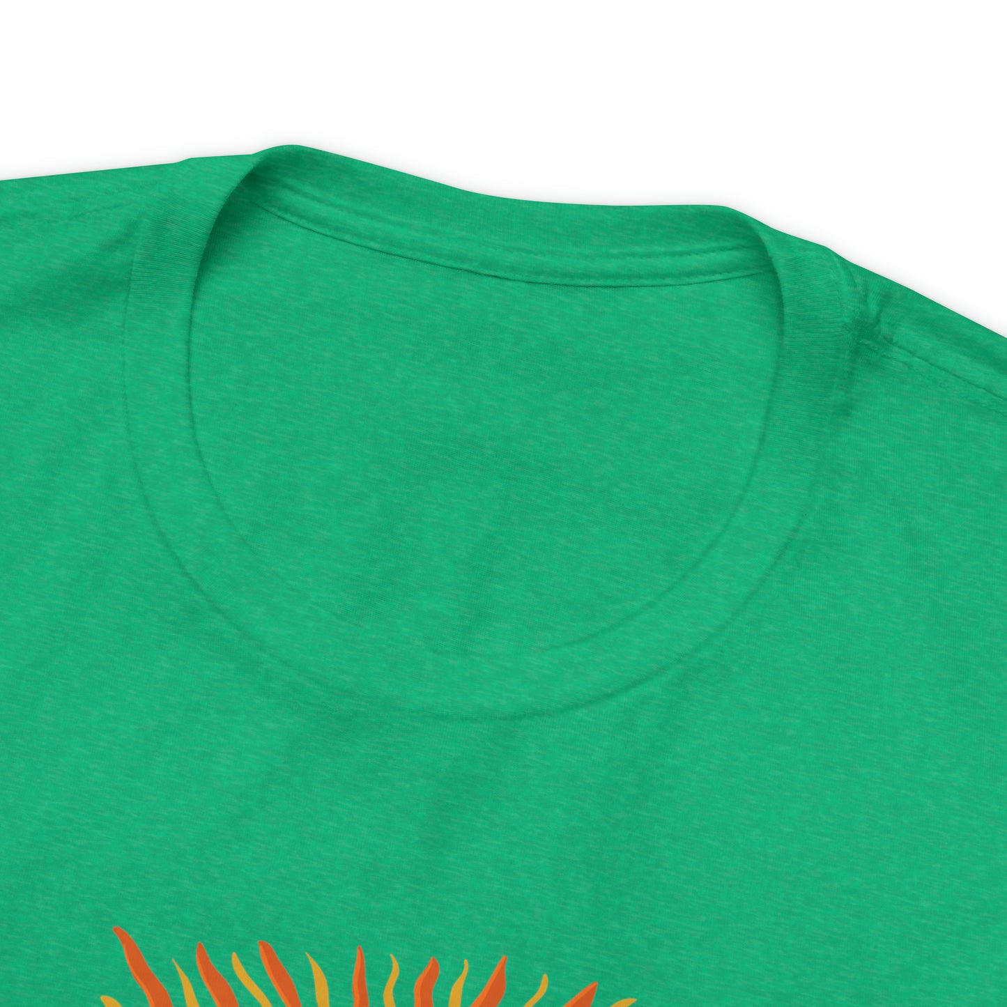 Vintage Mountain Scene with Bronco Unisex Jersey Short Sleeve Tee