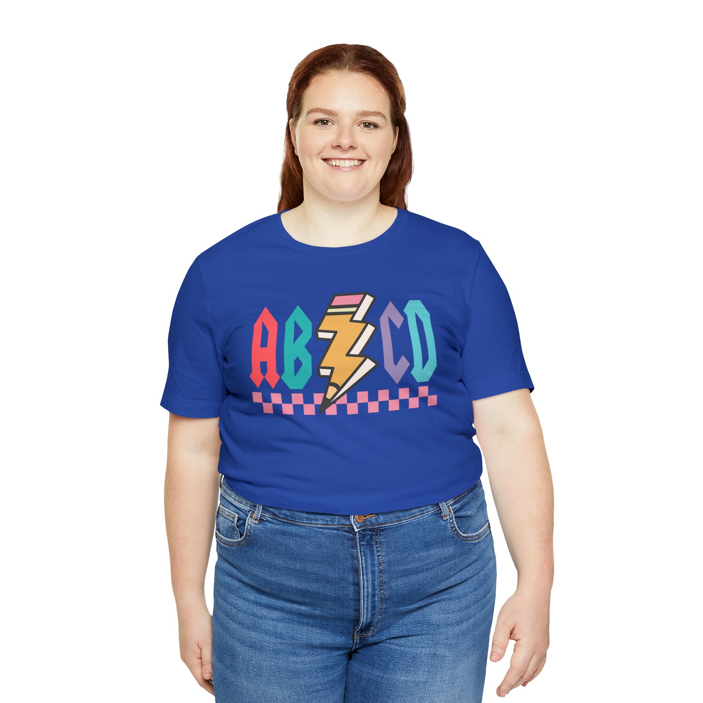 Vintage ABCD Teacher T-Shirt