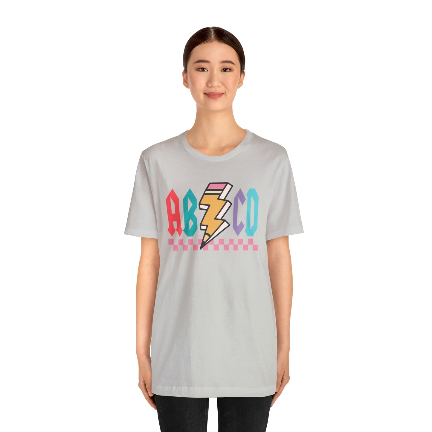 Vintage ABCD Teacher T-Shirt