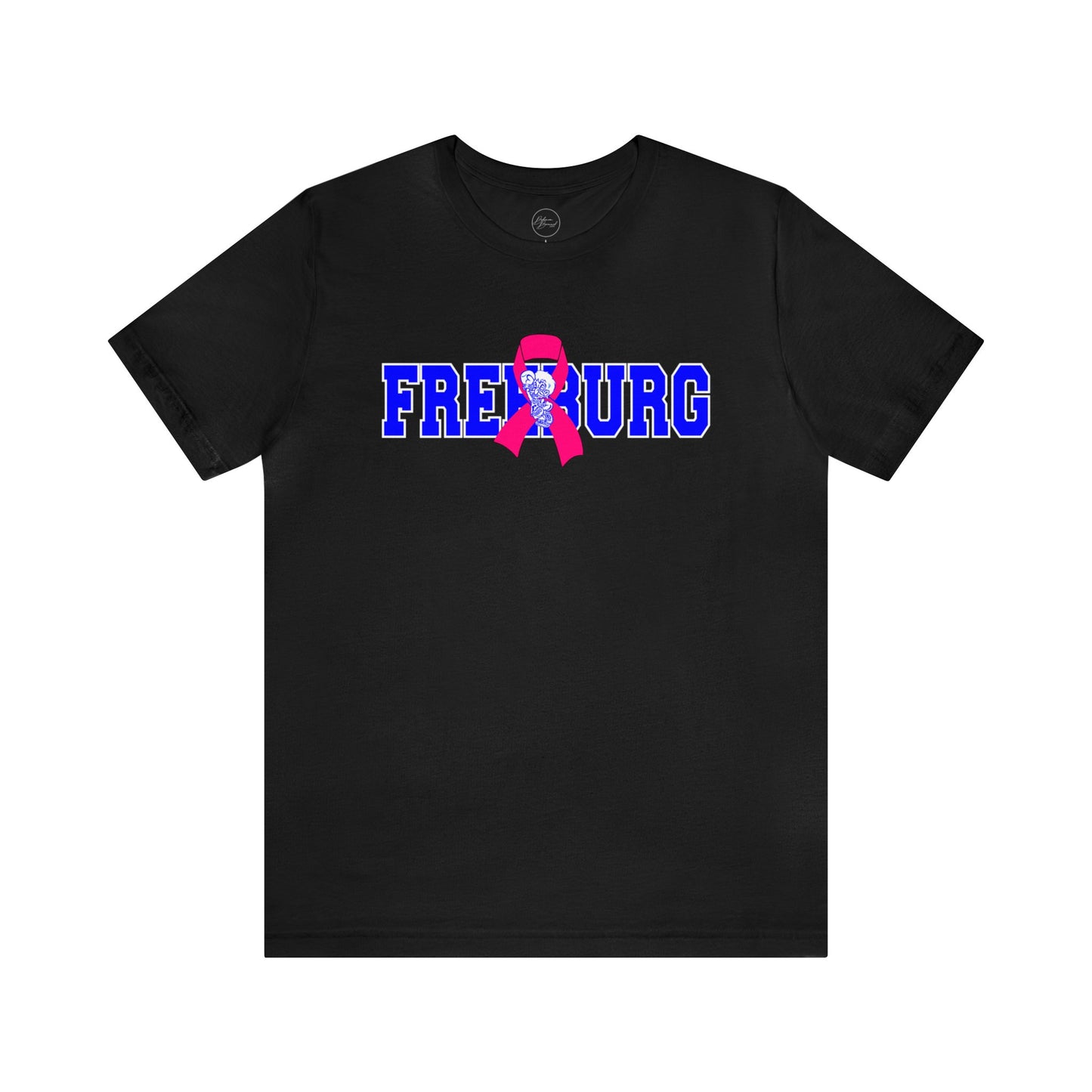 Freeburg Midgets Pink Ribbon Bella Jersey Short Sleeve Tee (Unisex)