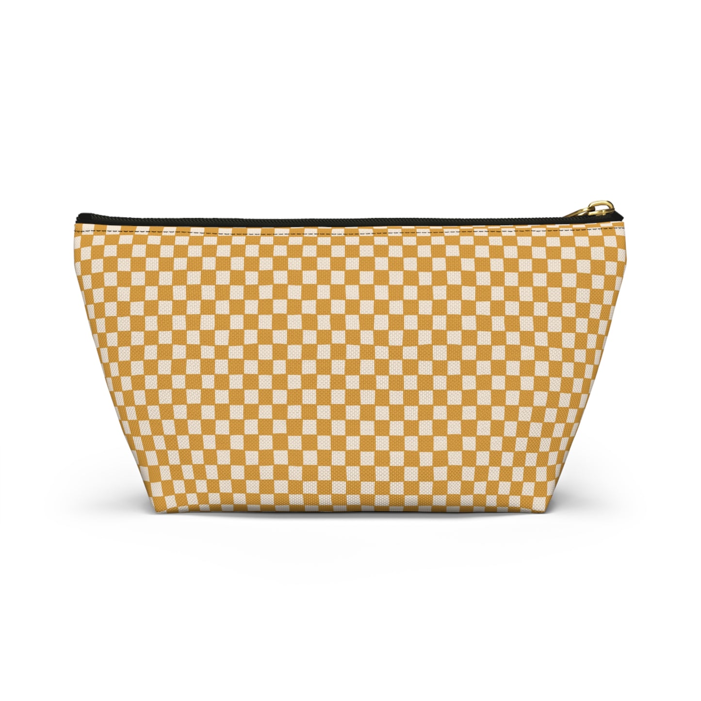 Dolly Portrait Checkerboard Accessory Pouch w T-bottom